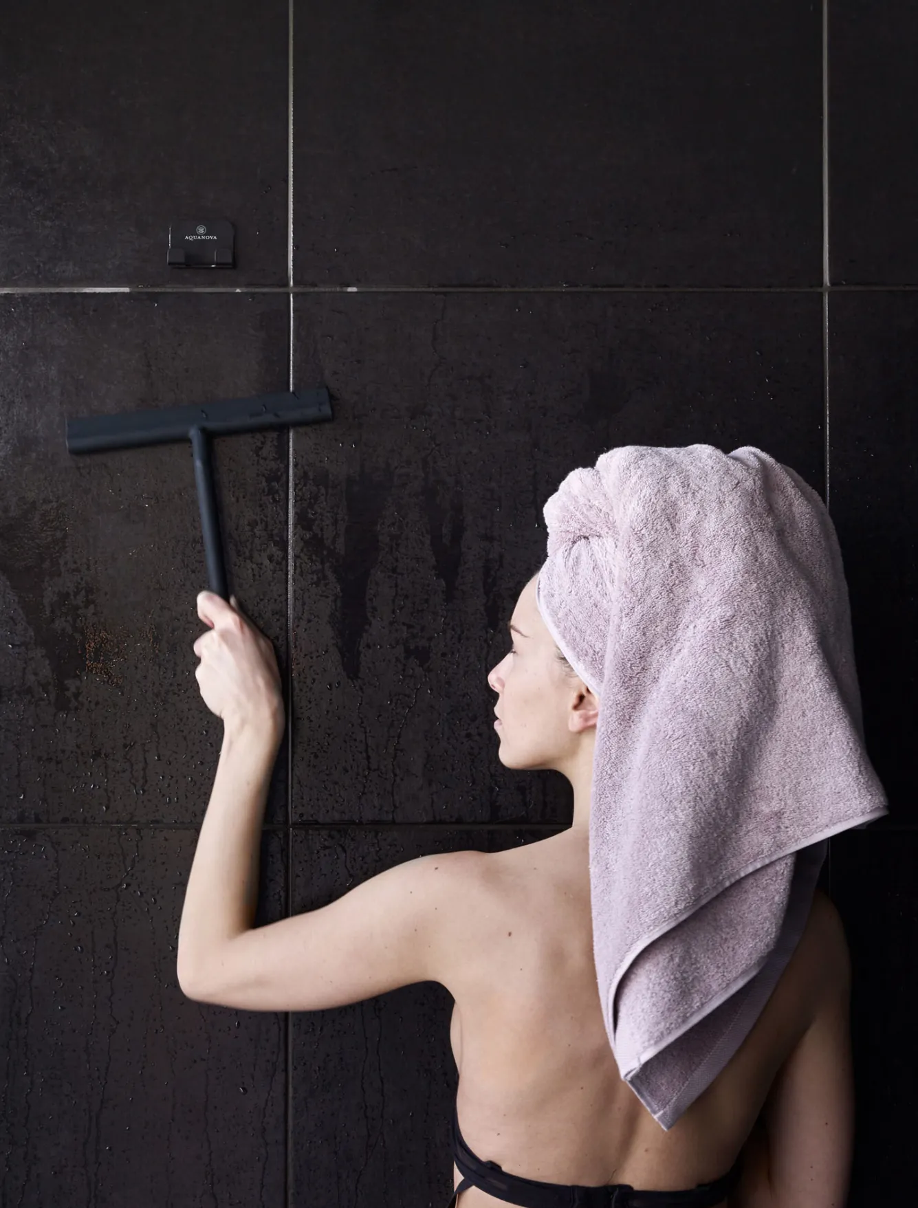 Aquanova ARVID shower wiper, color Forest (ARVBWM-269)