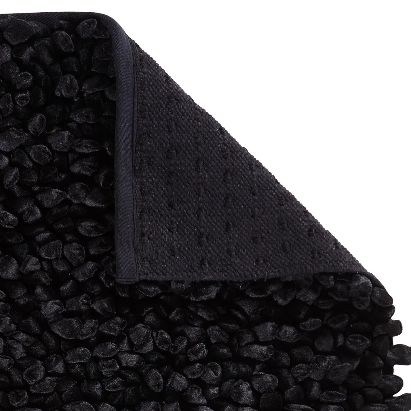 Aquanova Bath mat ROCCA Black-09, black (ROCBM-09)