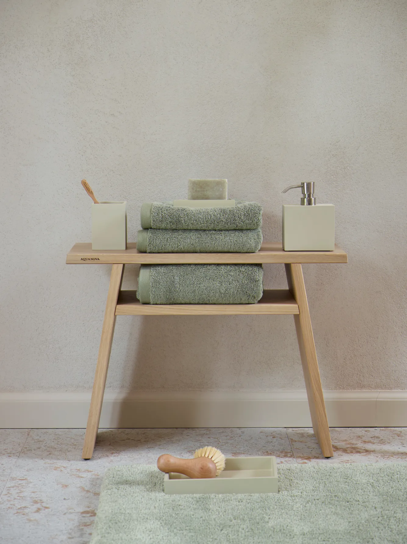 Aquanova Bath mat MAURO color Thyme (MAUBM-293)