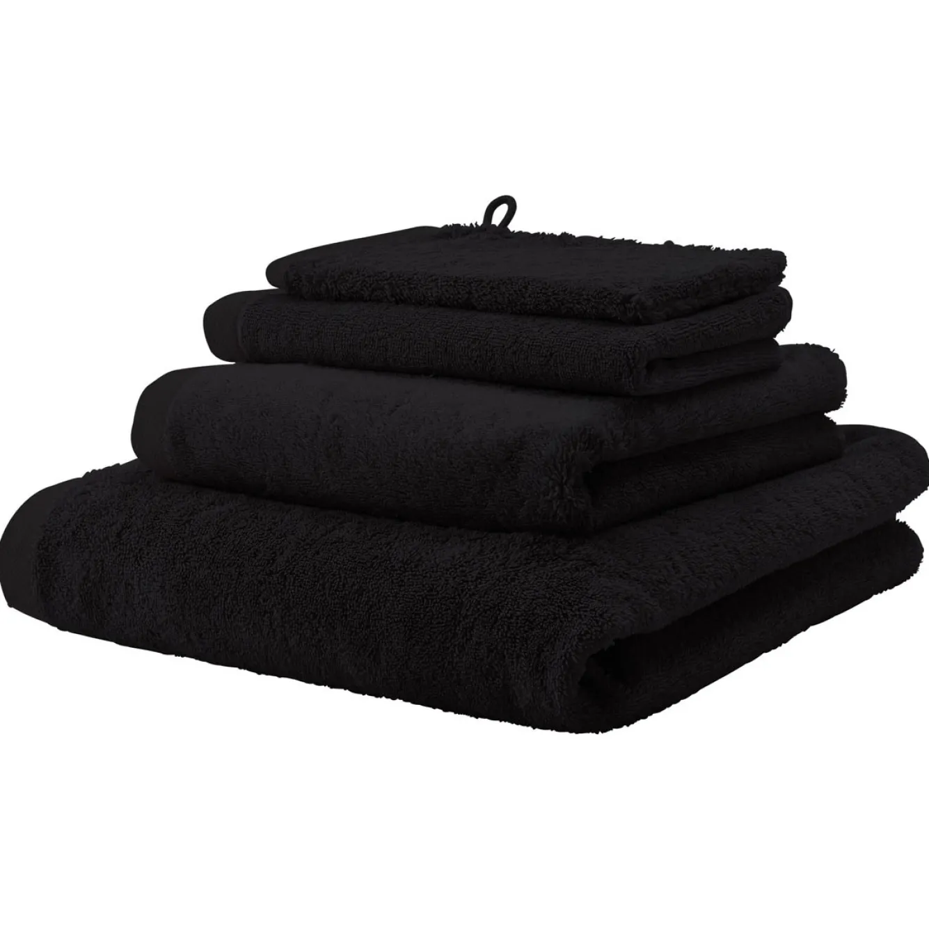 Aquanova Bath textiles LONDON color Black-09