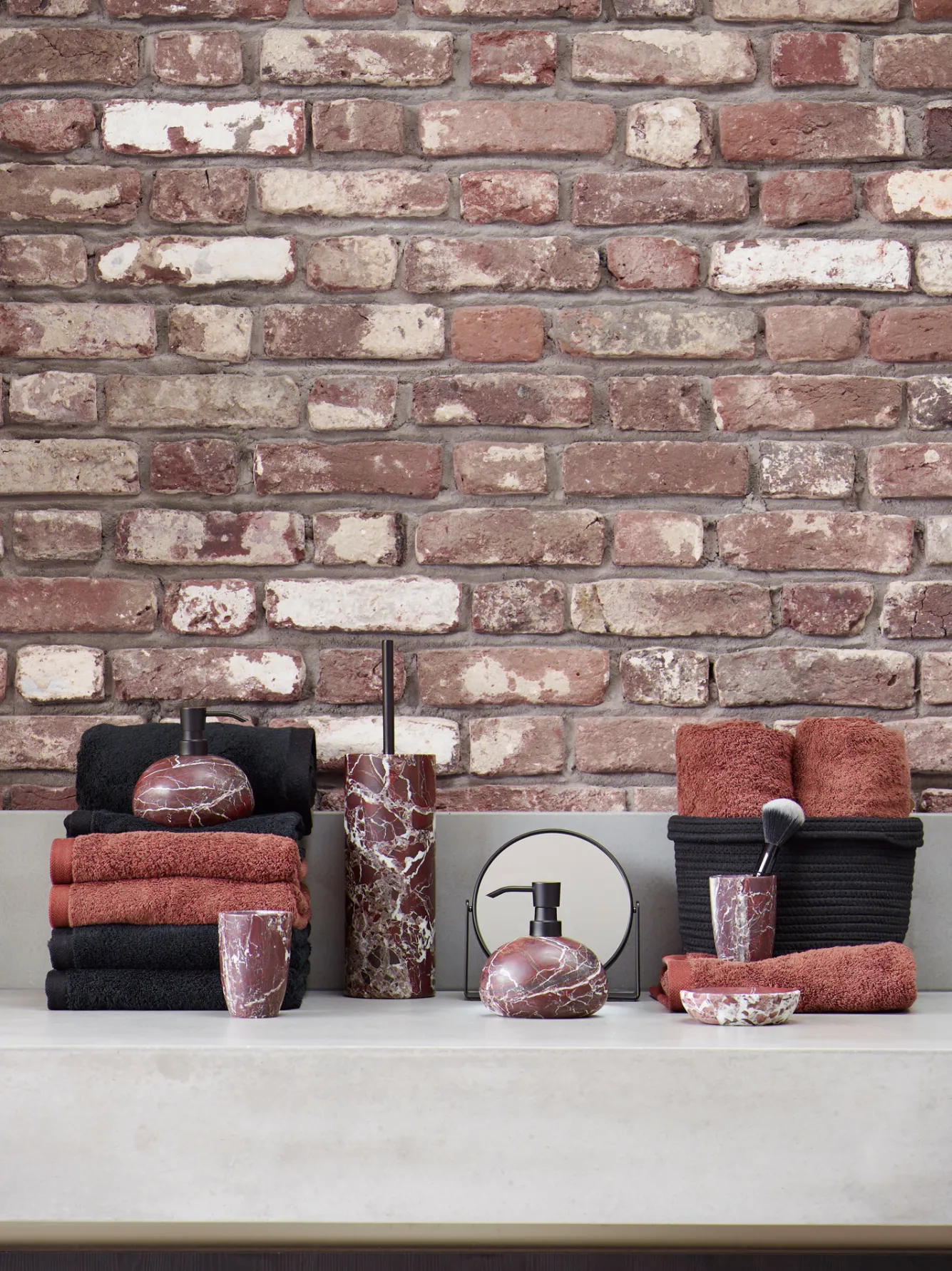 Aquanova Bath textiles LONDON color Umber-284