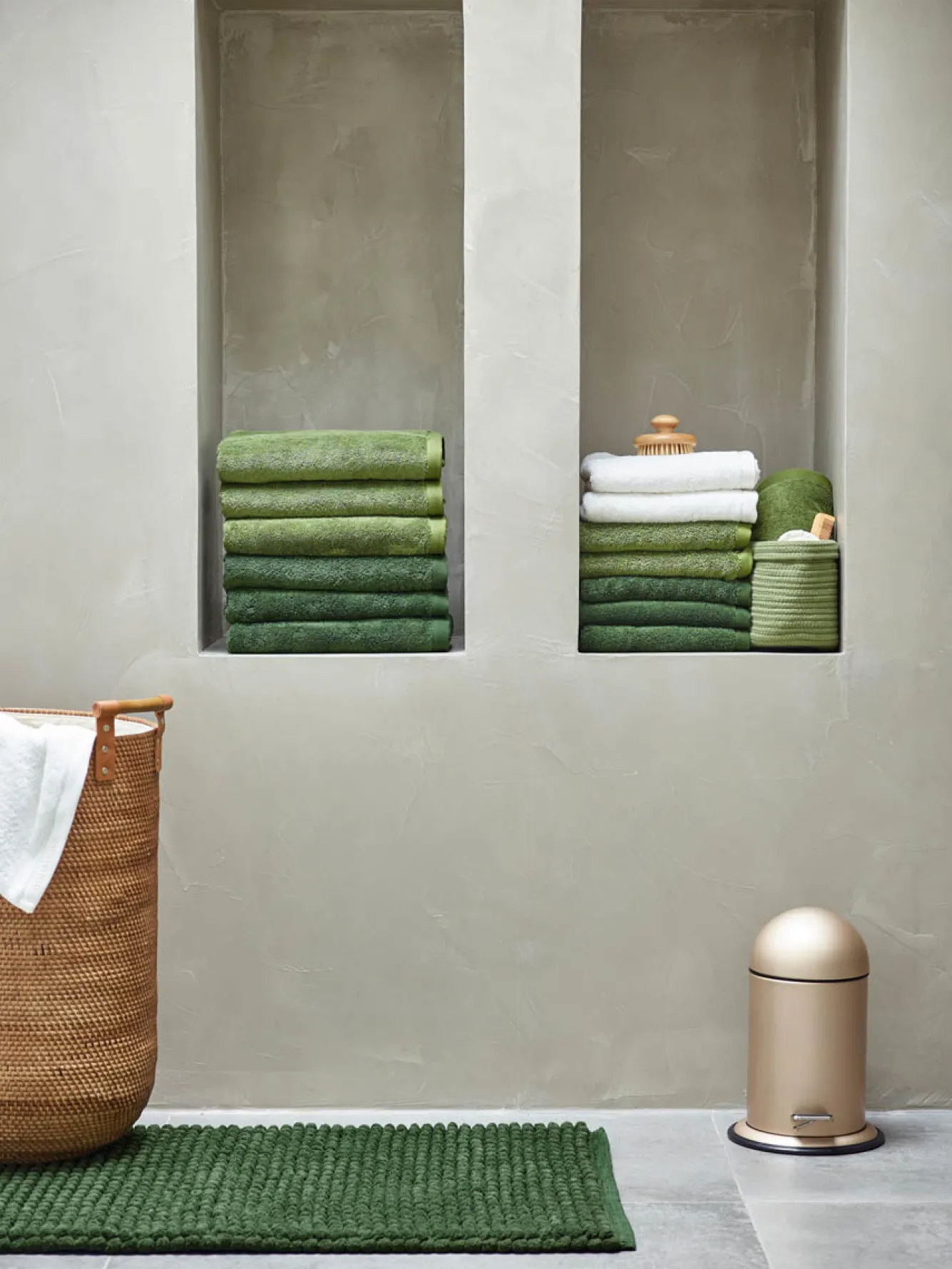 Aquanova Bath textiles LONDON color Cedar-702