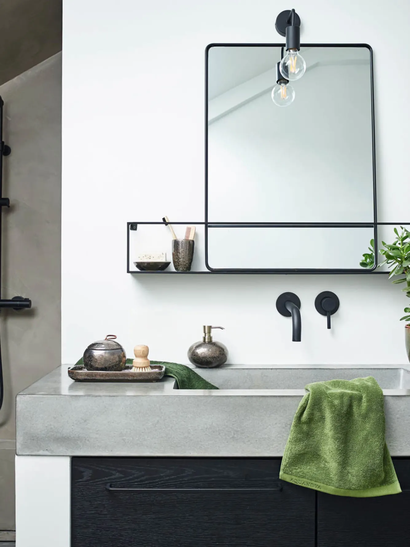 Aquanova Bath textiles LONDON color Cedar-702