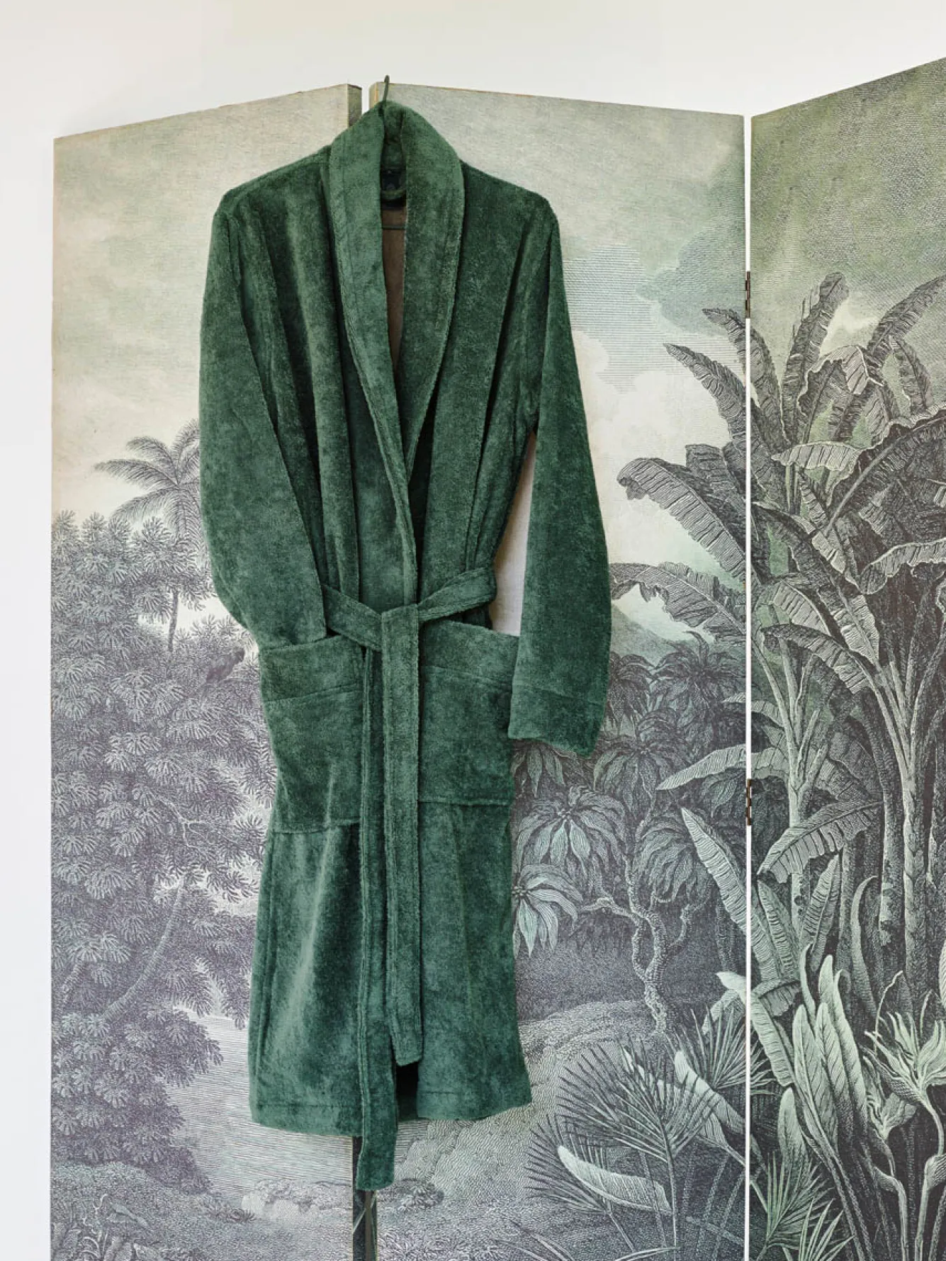 Aquanova Bathrobe EINAR color Forest-269 (green)