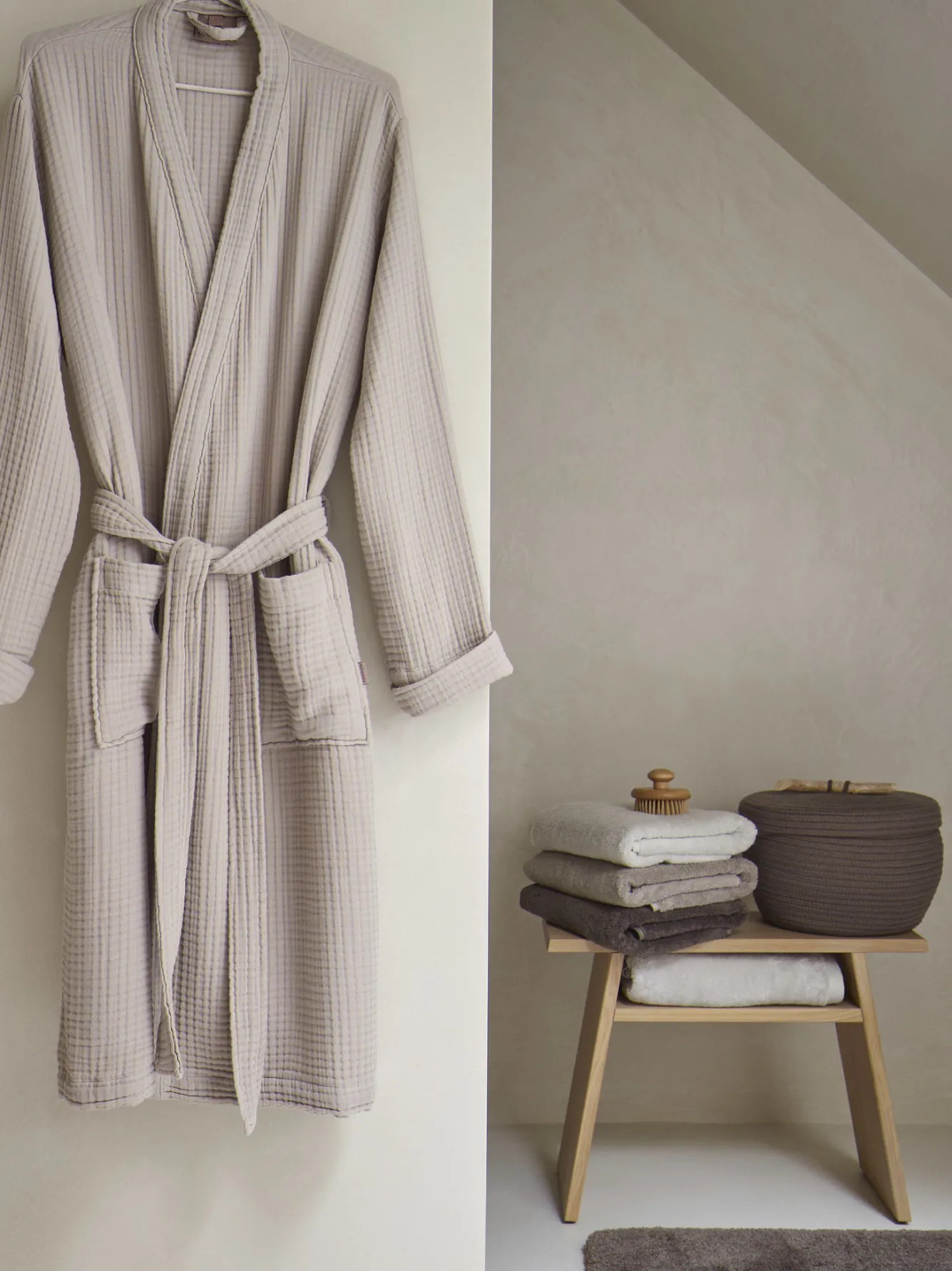 Aquanova Bathrobe MARIN color Salt (MARBG-103)