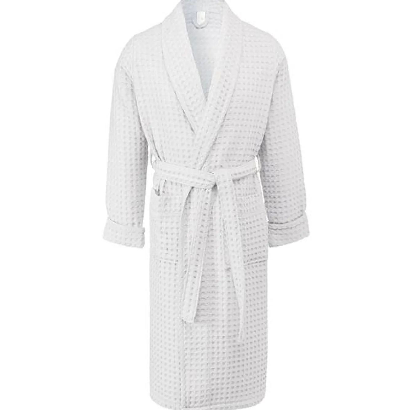 Aquanova Bathrobe waffle pattern VIGGO color White-43 (white), 100% cotton