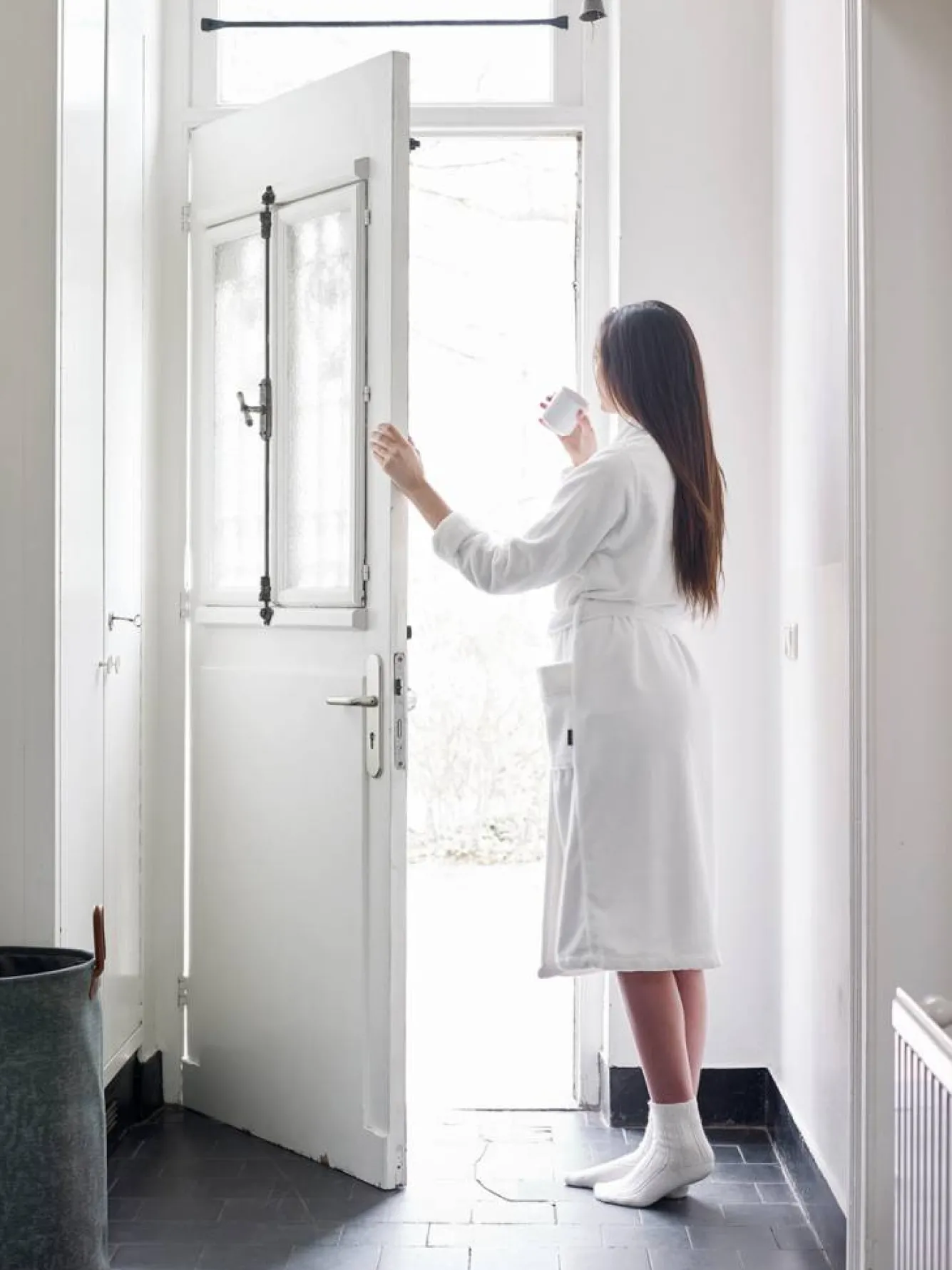 Aquanova Bathrobe EINAR color Ochre-443 (yellow / ocher)