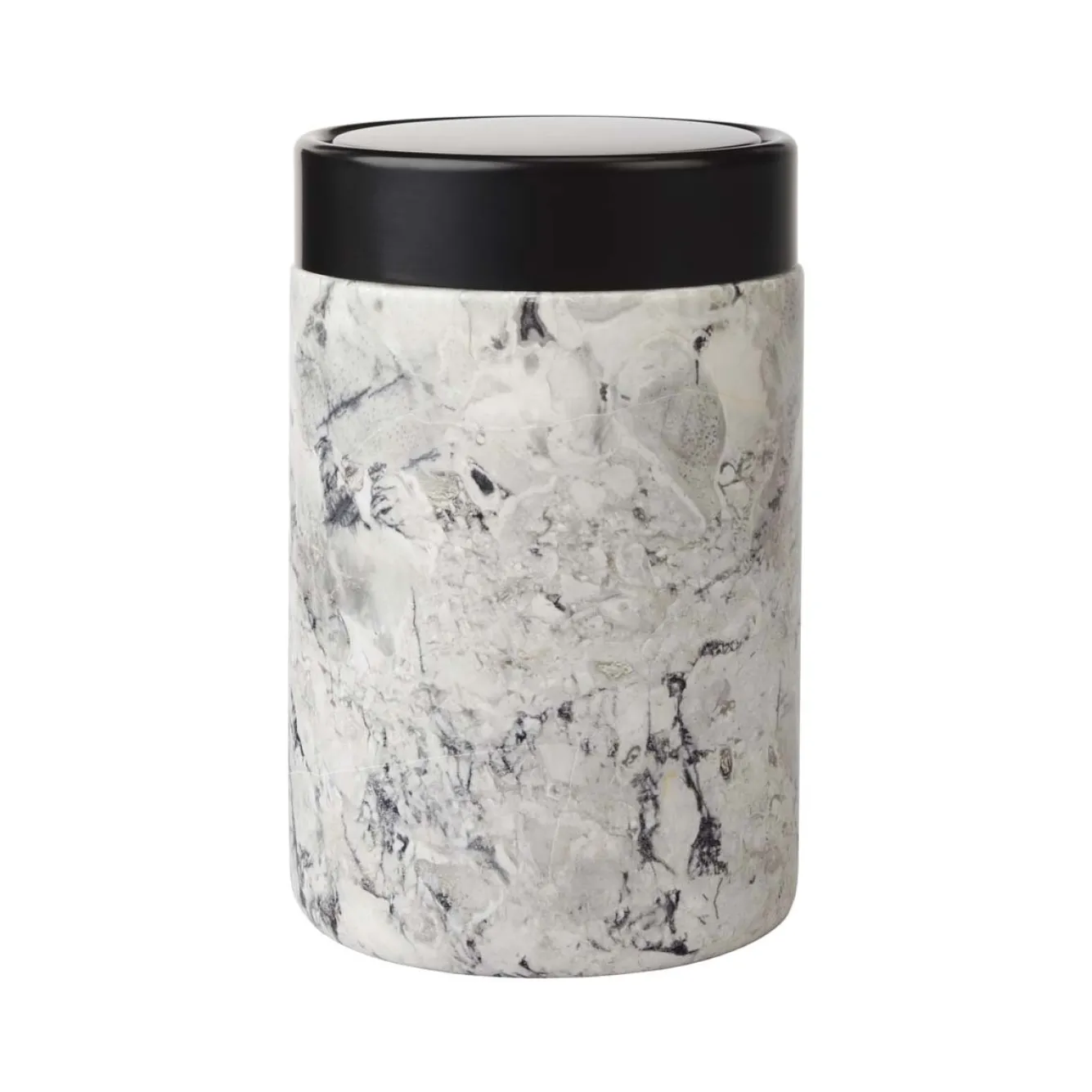 Aquanova Cosmetics waste bin NERO color Alba (grey)