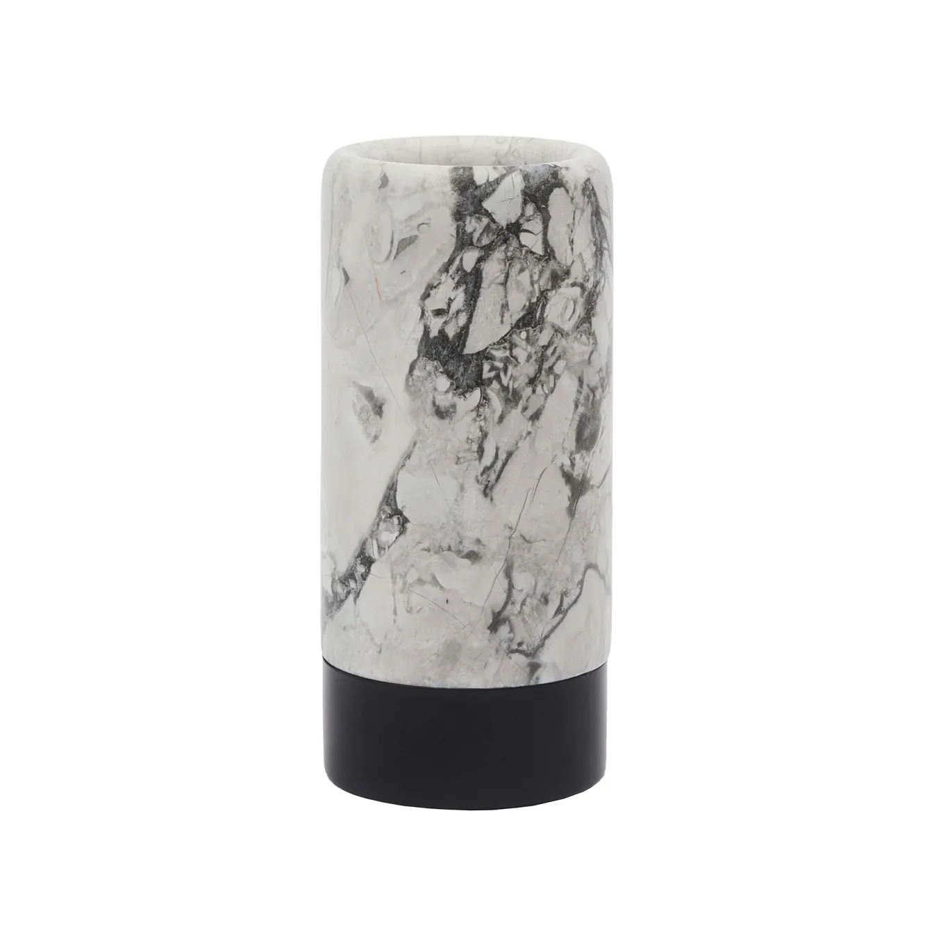 Aquanova Cup / toothbrush holder NERO color Alba (gray)