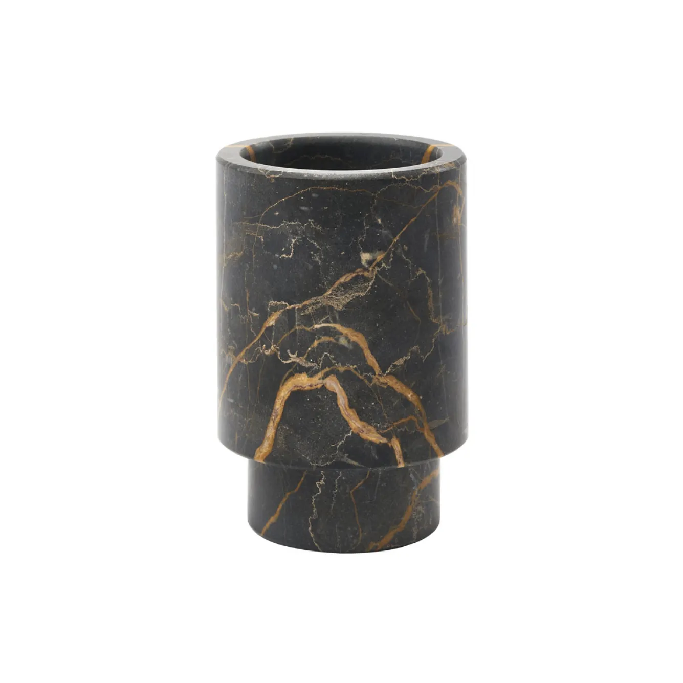 Aquanova Cup / toothbrush holder PORTO color Black-09