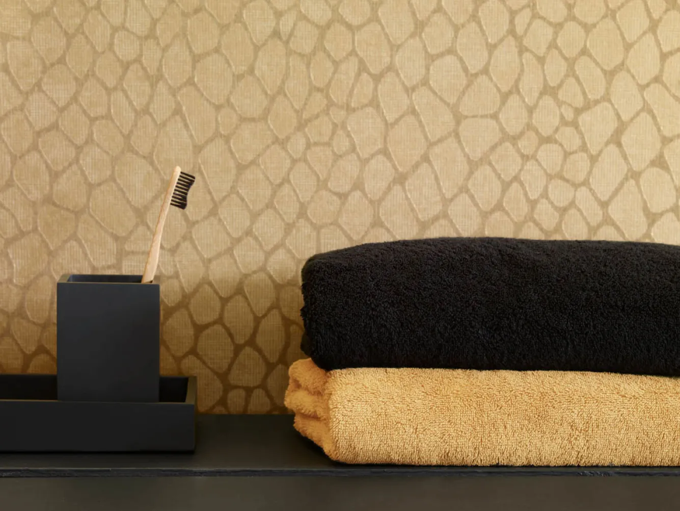 Aquanova Guest towel LONDON color Black-09 (set/6)