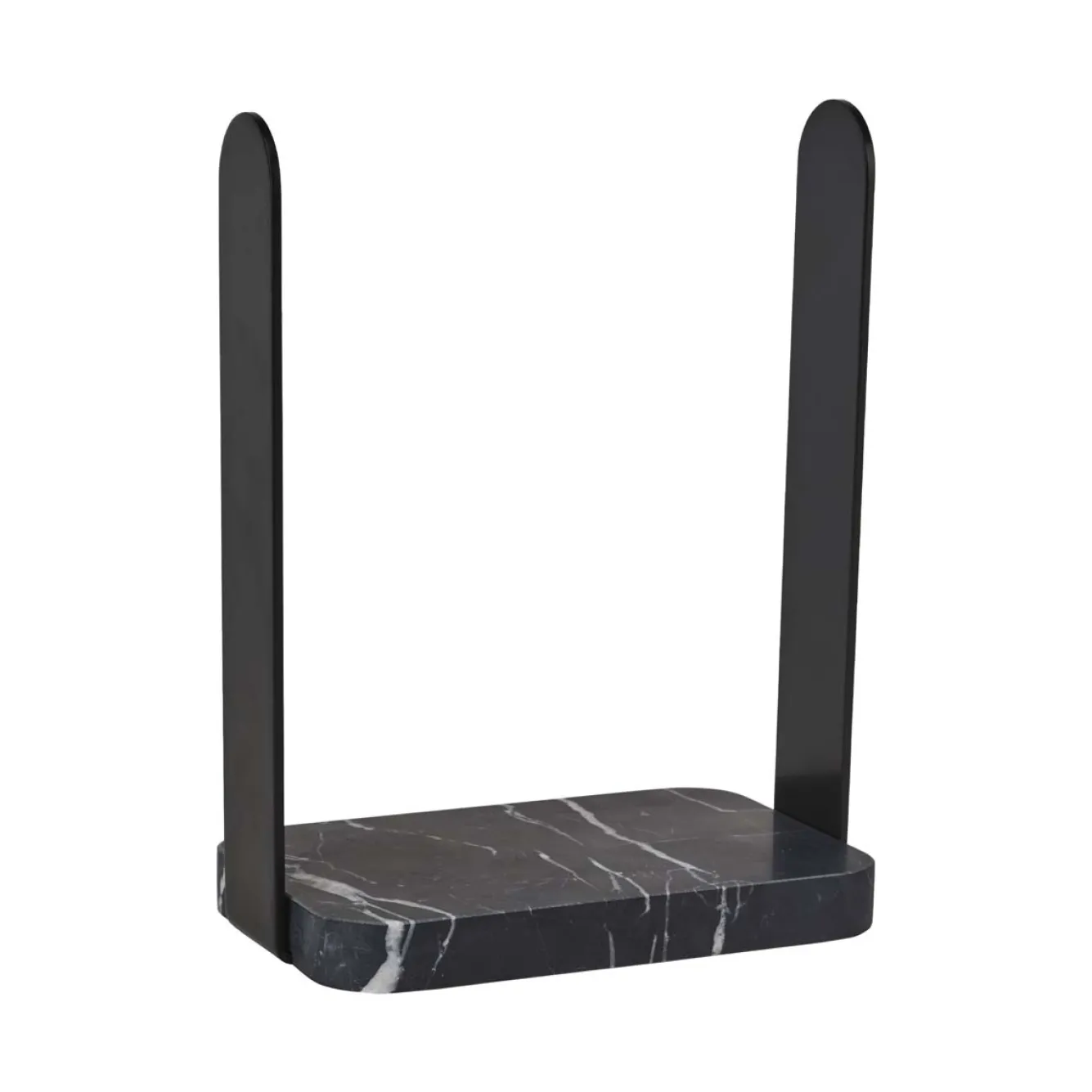 Aquanova Guest towel holder NERO color Black (black)