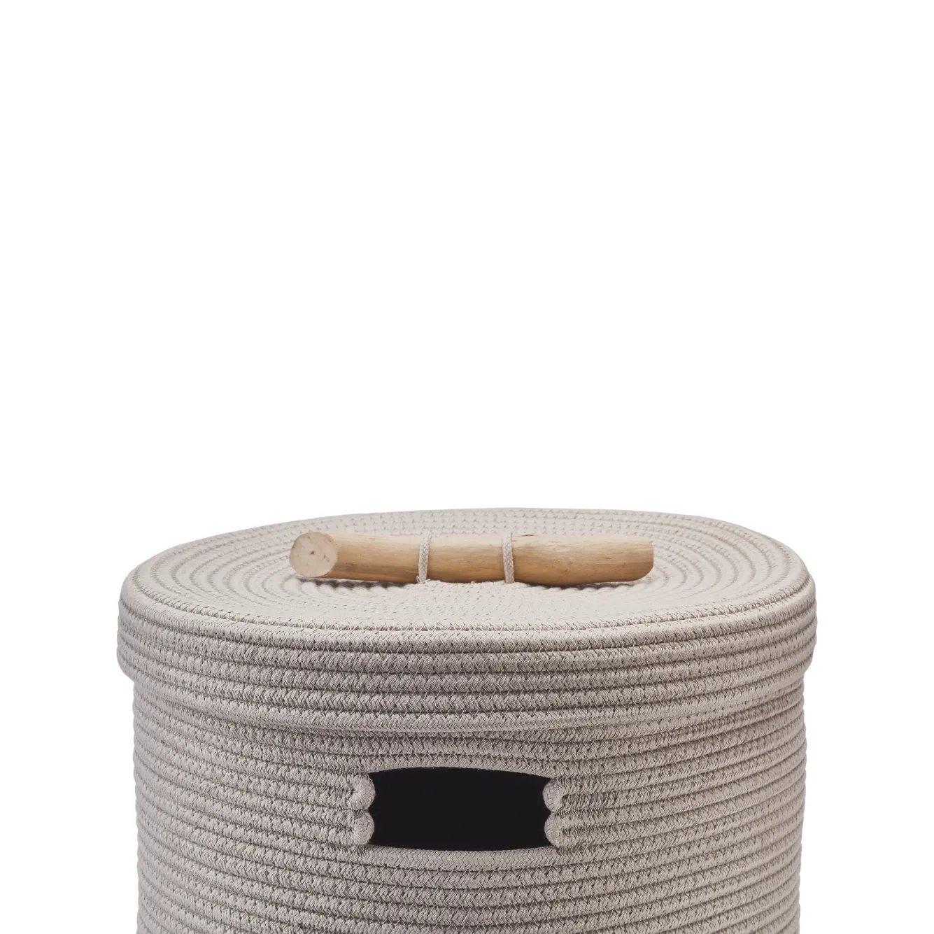 Aquanova Laundry basket OTIS color Truffle-106 (beige / greige)