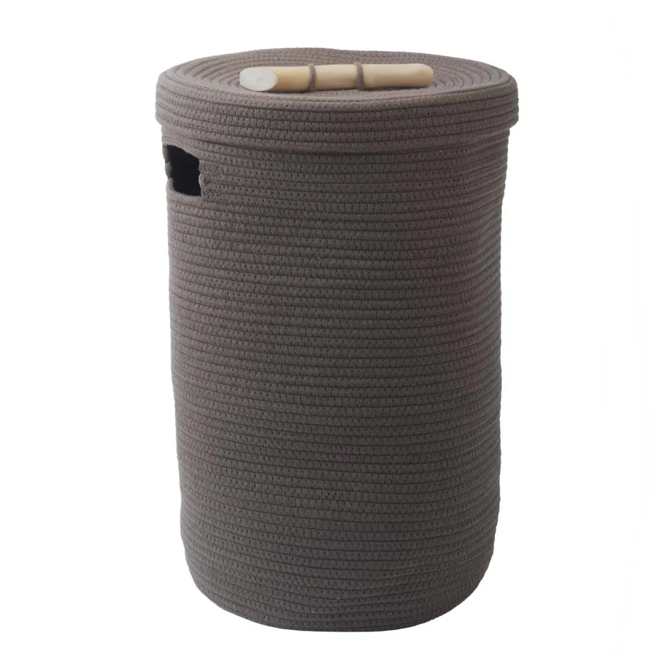 Aquanova Laundry basket OTIS color Ash-109 (gray / gray-brown)