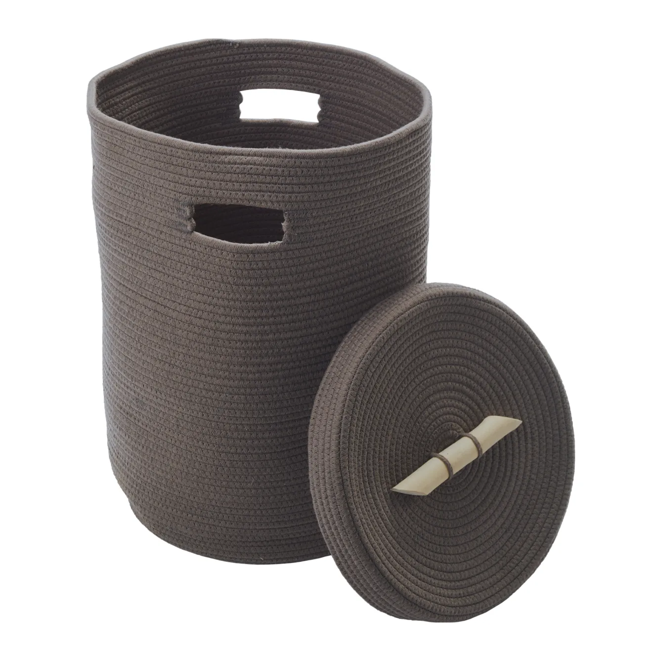 Aquanova Laundry basket OTIS color Ash-109 (gray / gray-brown)