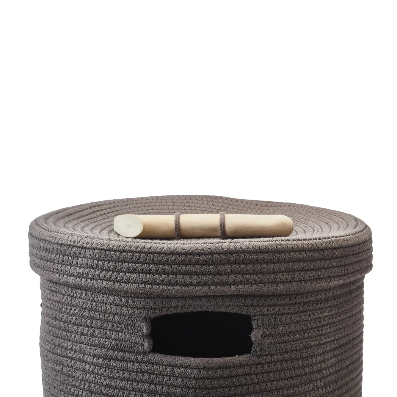 Aquanova Laundry basket OTIS color Ash-109 (gray / gray-brown)