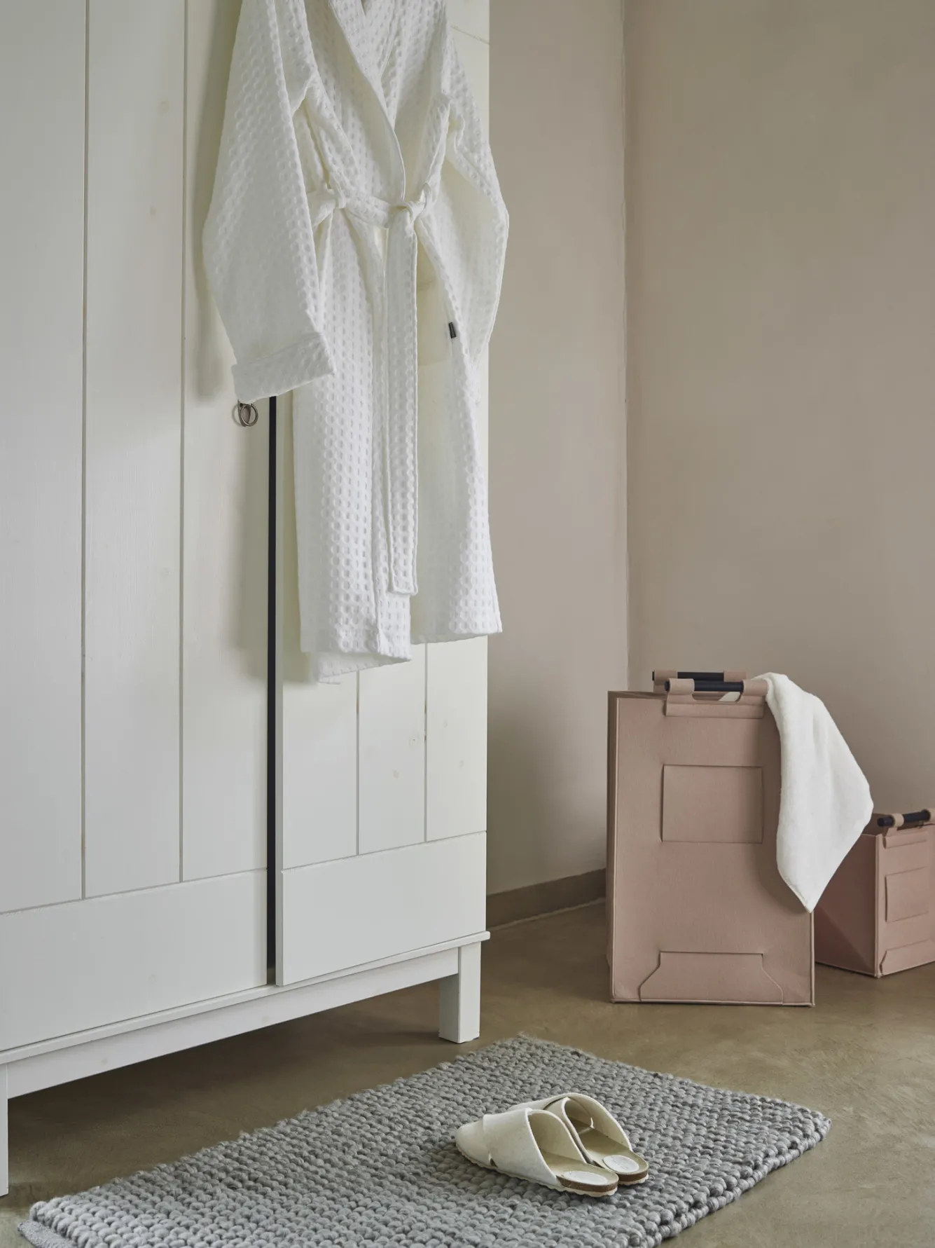 Aquanova Laundry basket LUZ color Beige-15 (beige)