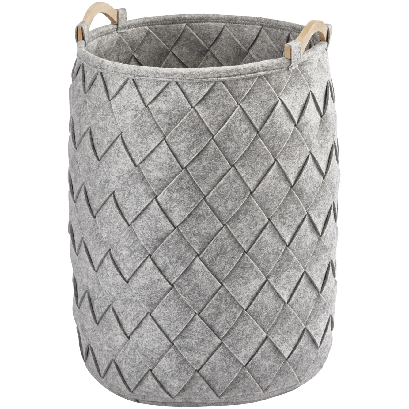 Aquanova Laundry basket AMY color Silver Gray-95 (gray)