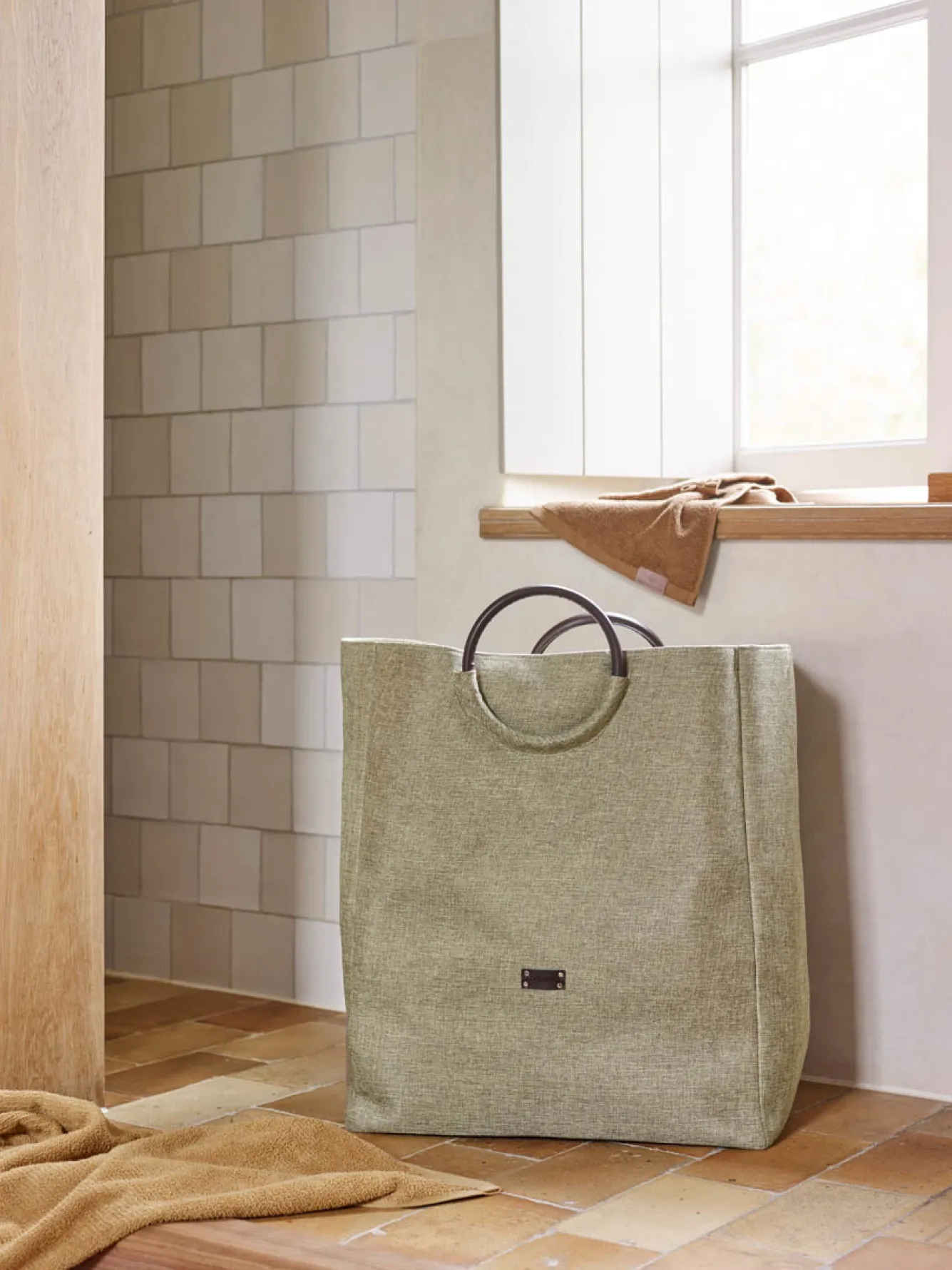 Aquanova Laundry basket JADA color Beige-15 (Beige)