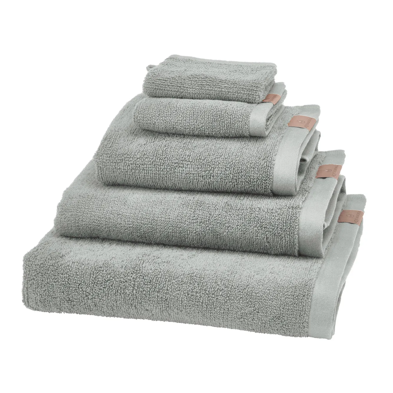Aquanova Package deal 4: set/6 washcloths OSLO color Smoke-928