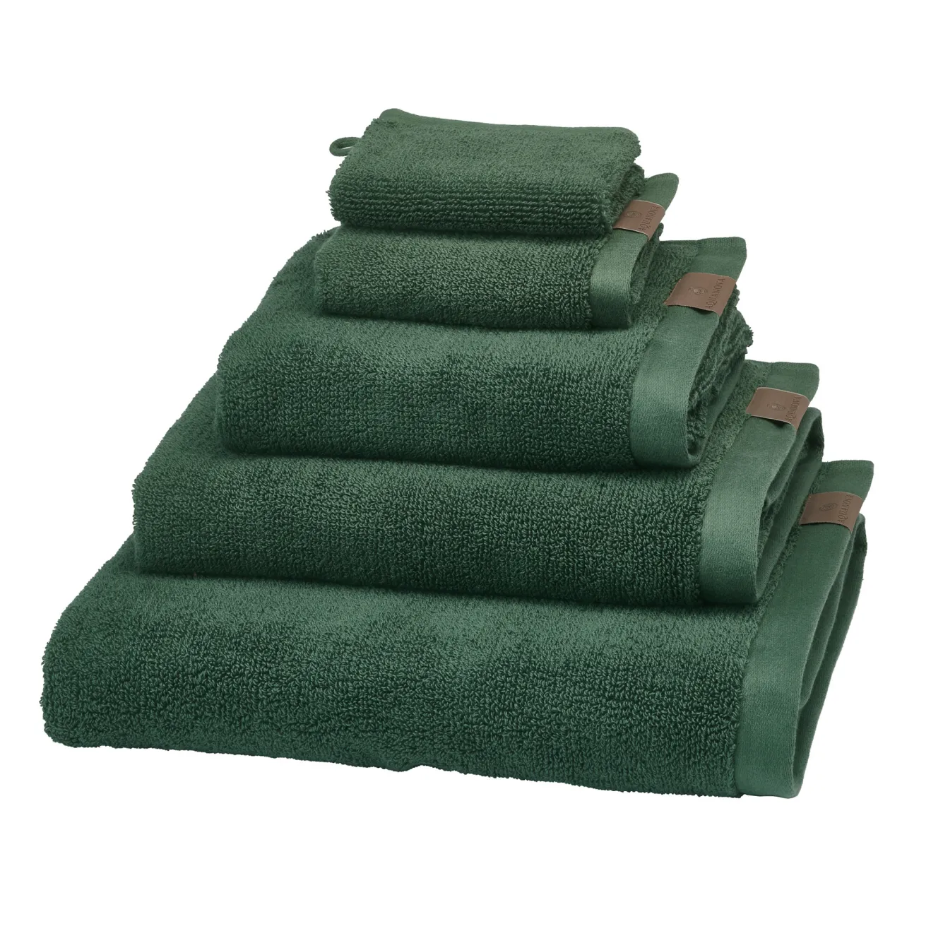 Aquanova Package deal 5: set/6 washcloths OSLO color Ivy-413