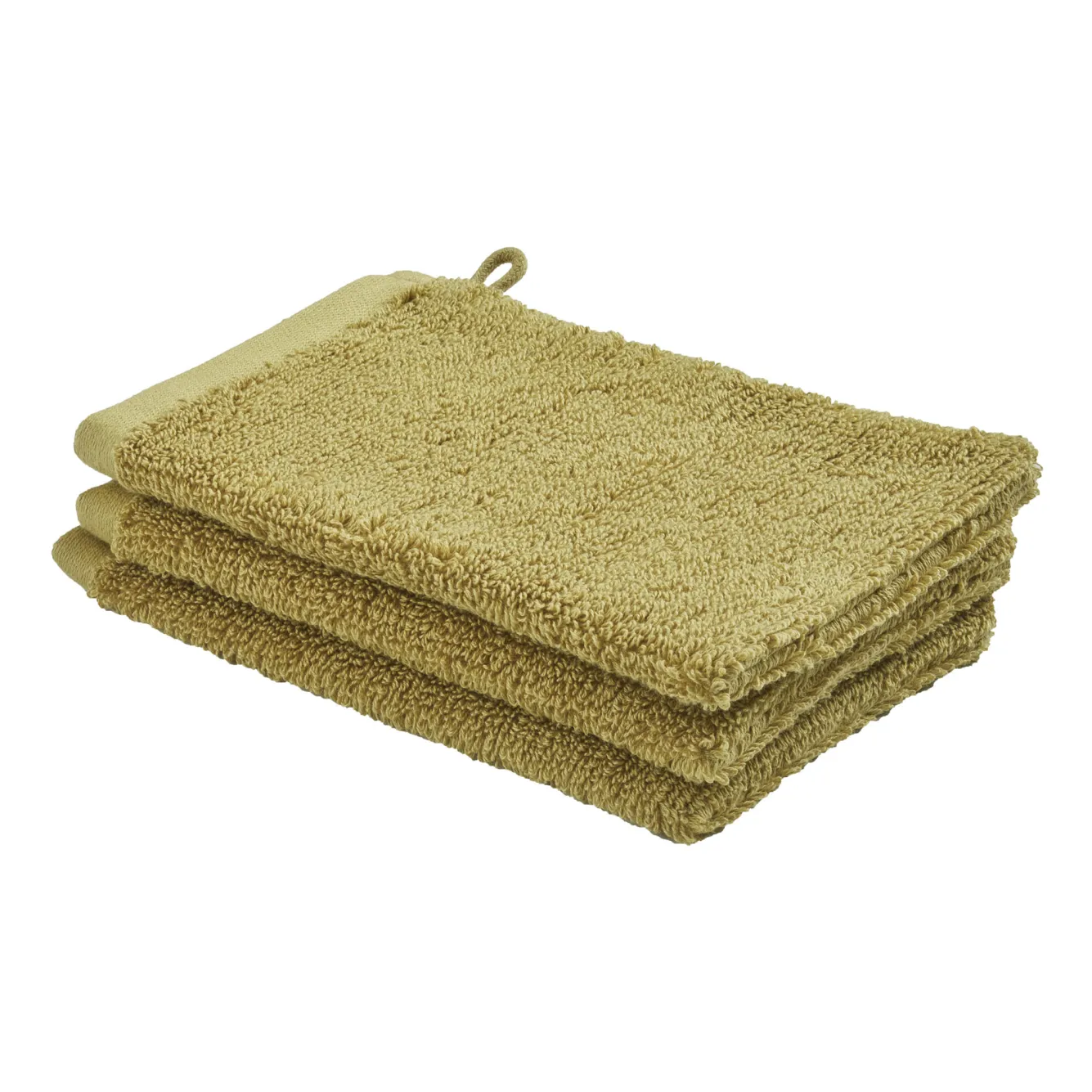 Aquanova Package deal 10: set/6 washcloths OSLO color Mustard-721