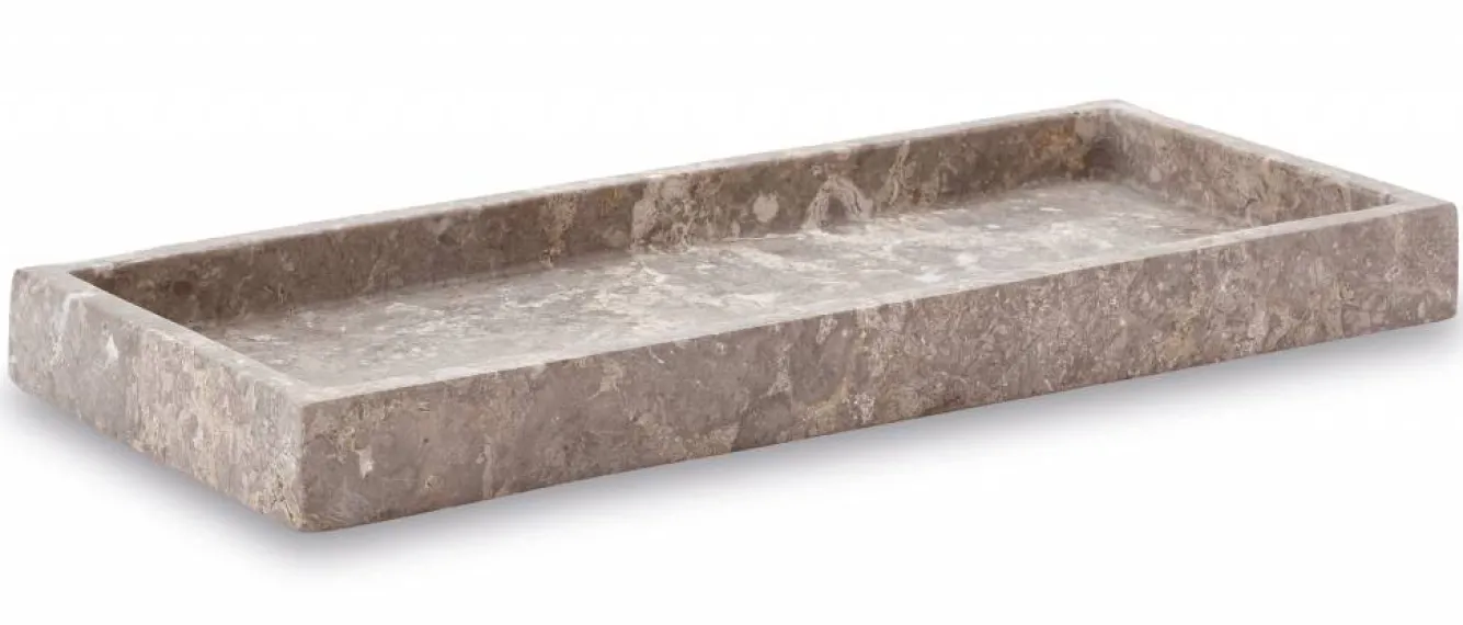 Aquanova Rectangular tray CONOR color Greige, (gray / beige)