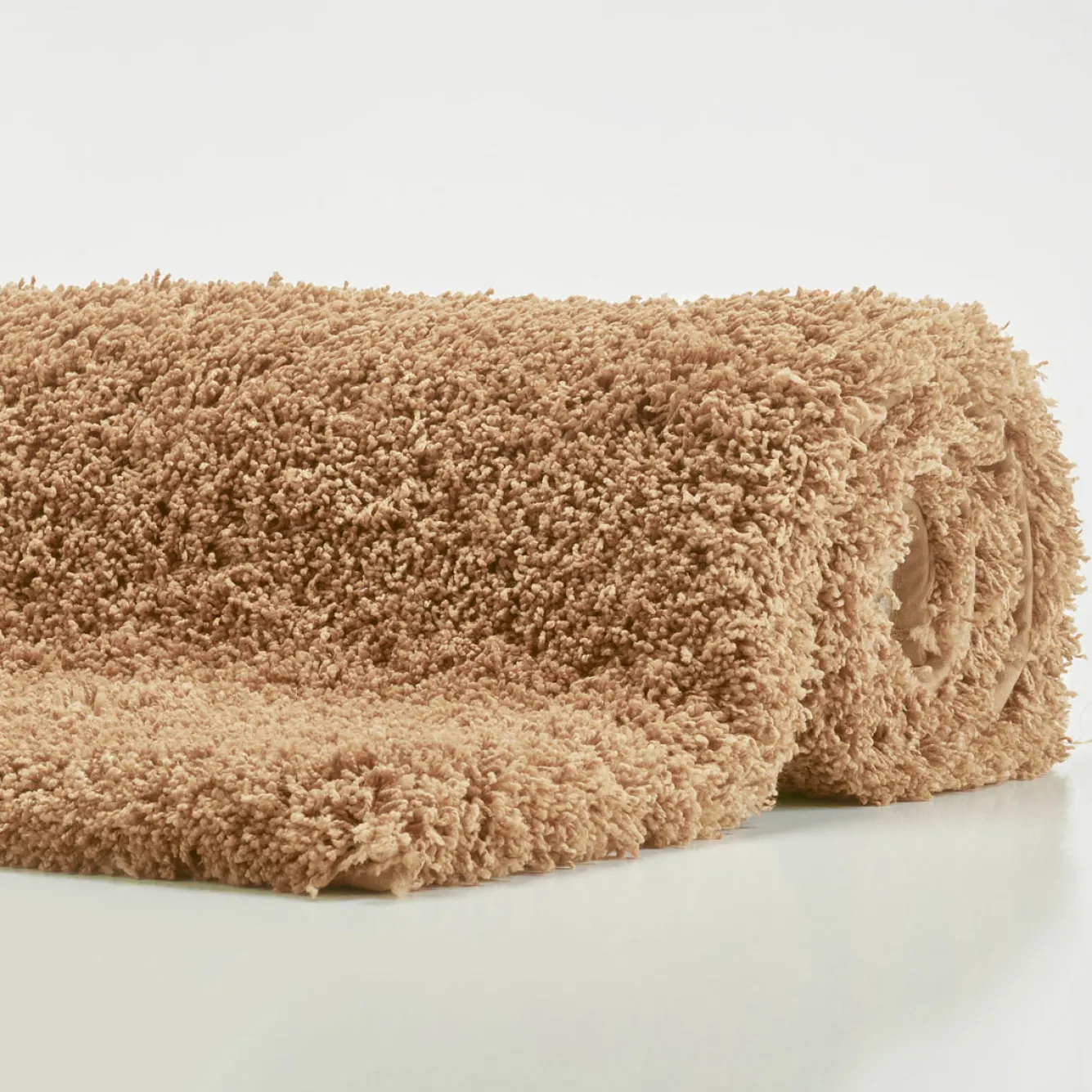 Aquanova Round bath mat Ø80 cm MUSA color Ginger-299 (light brown)