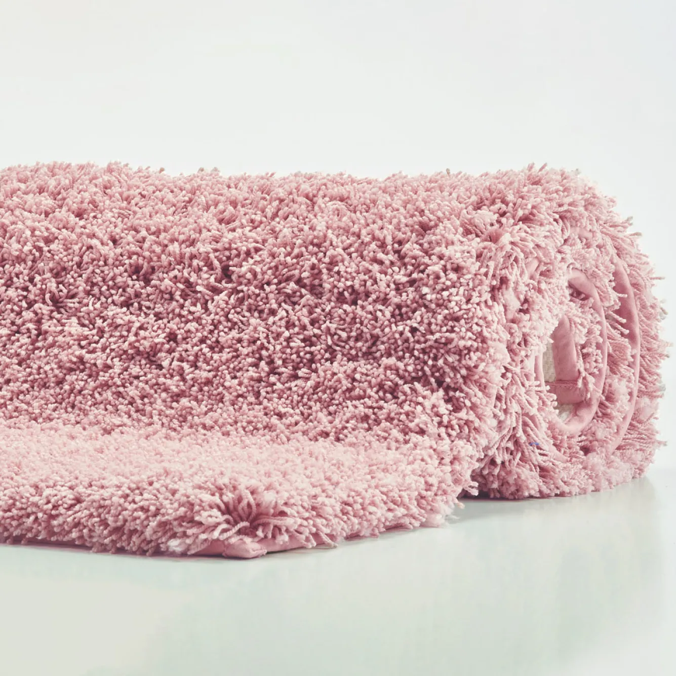 Aquanova Round bath mat Ø80 cm MUSA color Sedum-813 (pink)