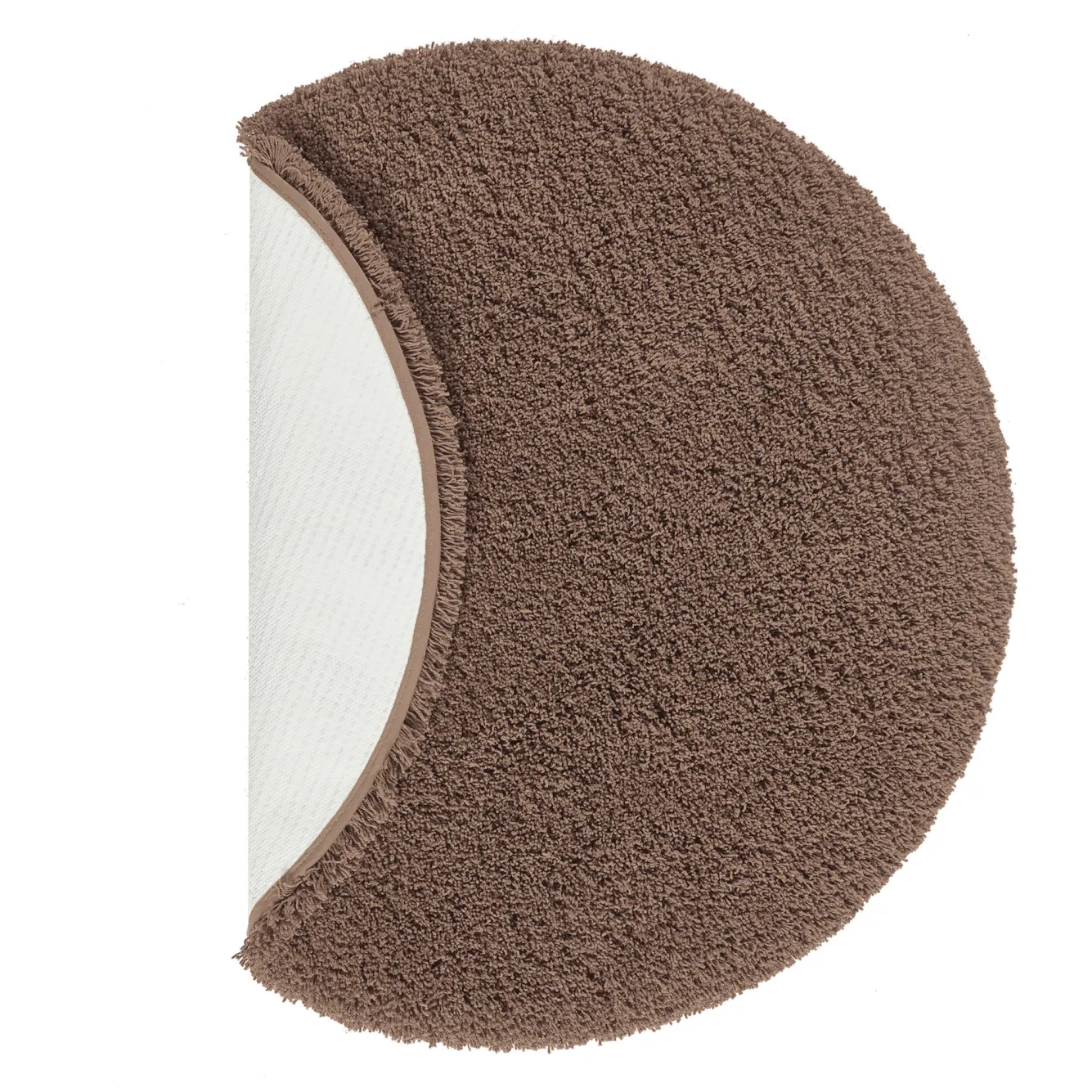 Aquanova Round bath mat Ø80 cm MUSA color Camel-155 (brown)