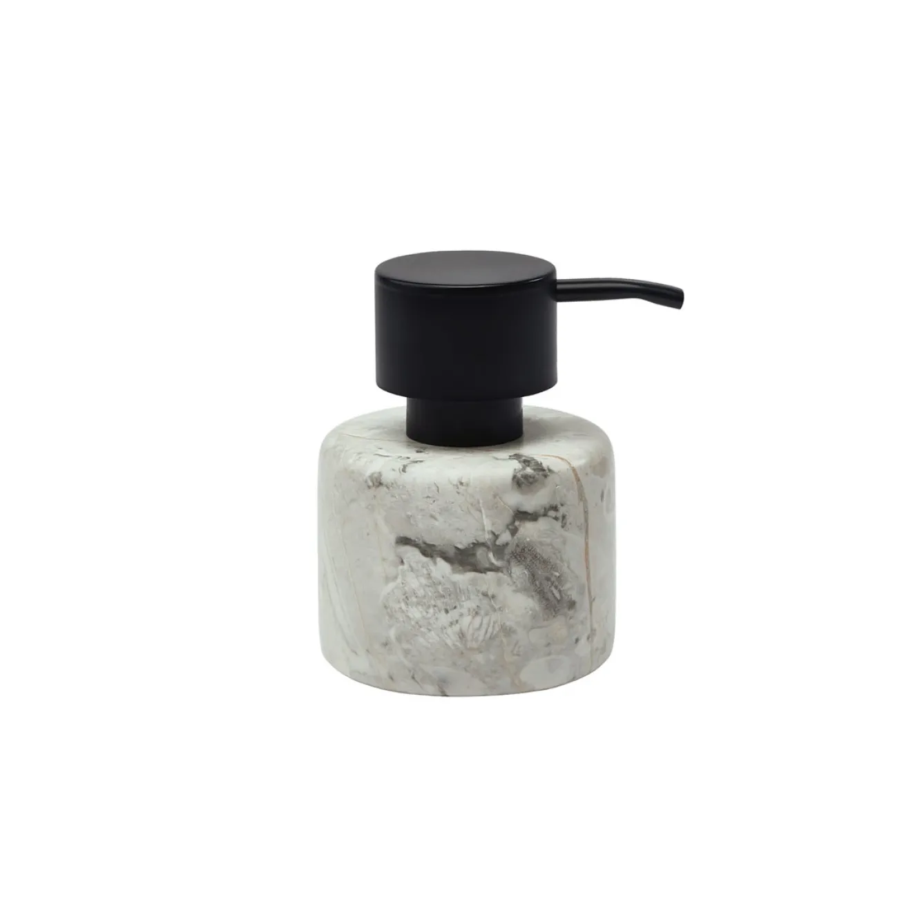 Aquanova Soap dispenser NERO color Alba (gray) small