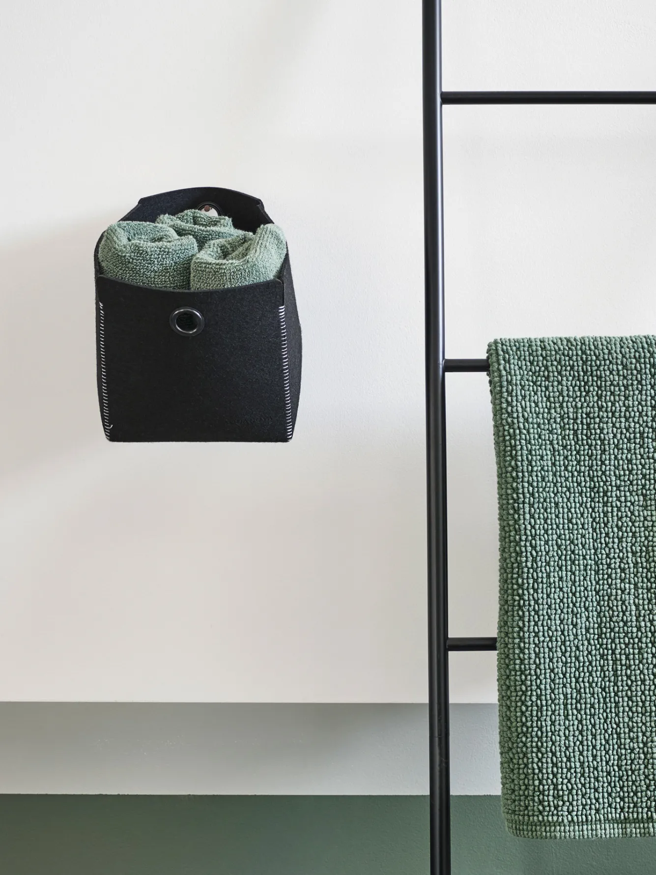 Aquanova Storage basket LIV color Black, black (LIVSBS-09)