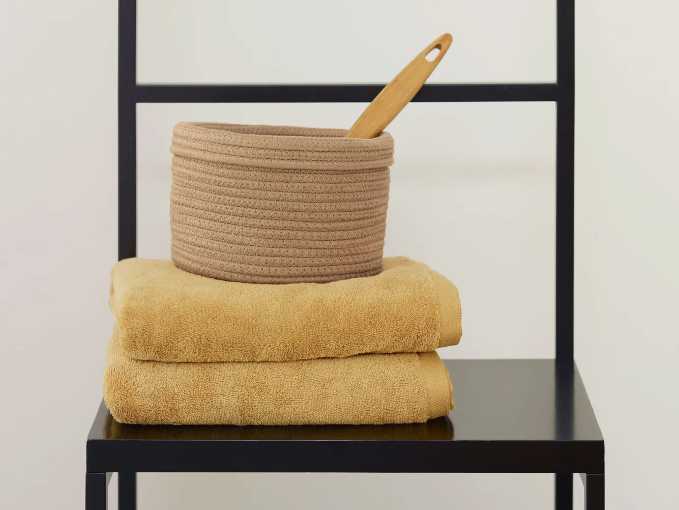 Aquanova Storage basket RENA color Ocher-443 (Small)