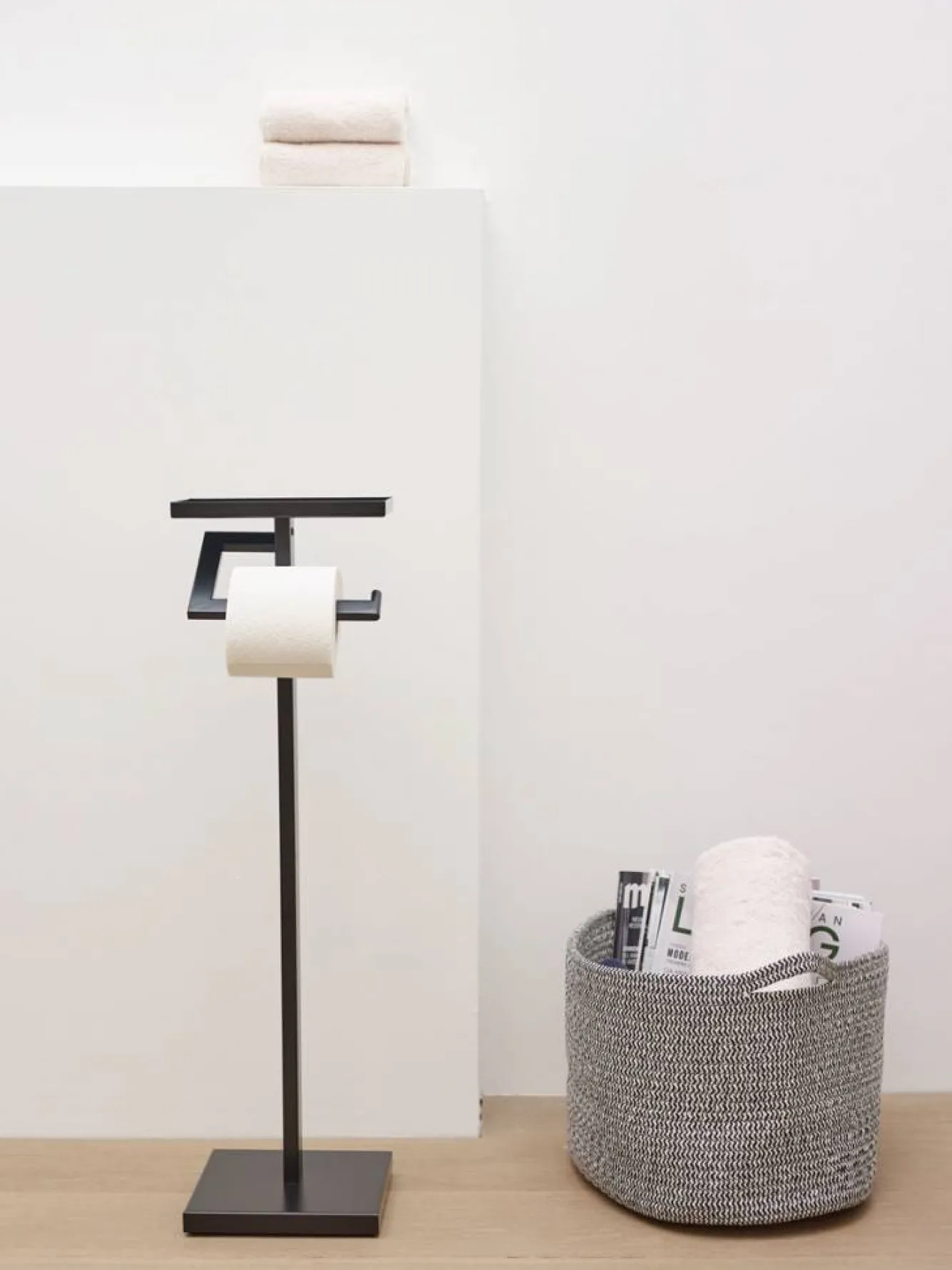 Aquanova Storage basket RENA color Ocher-443 (Small)