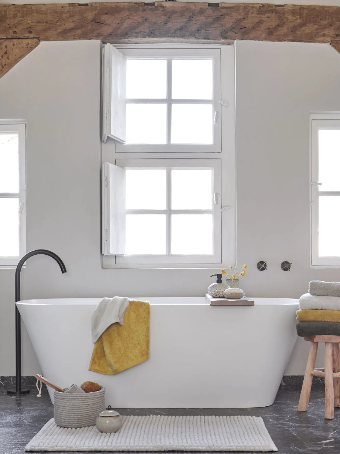 Aquanova Storage basket RENA color Truffle-106 (Small)