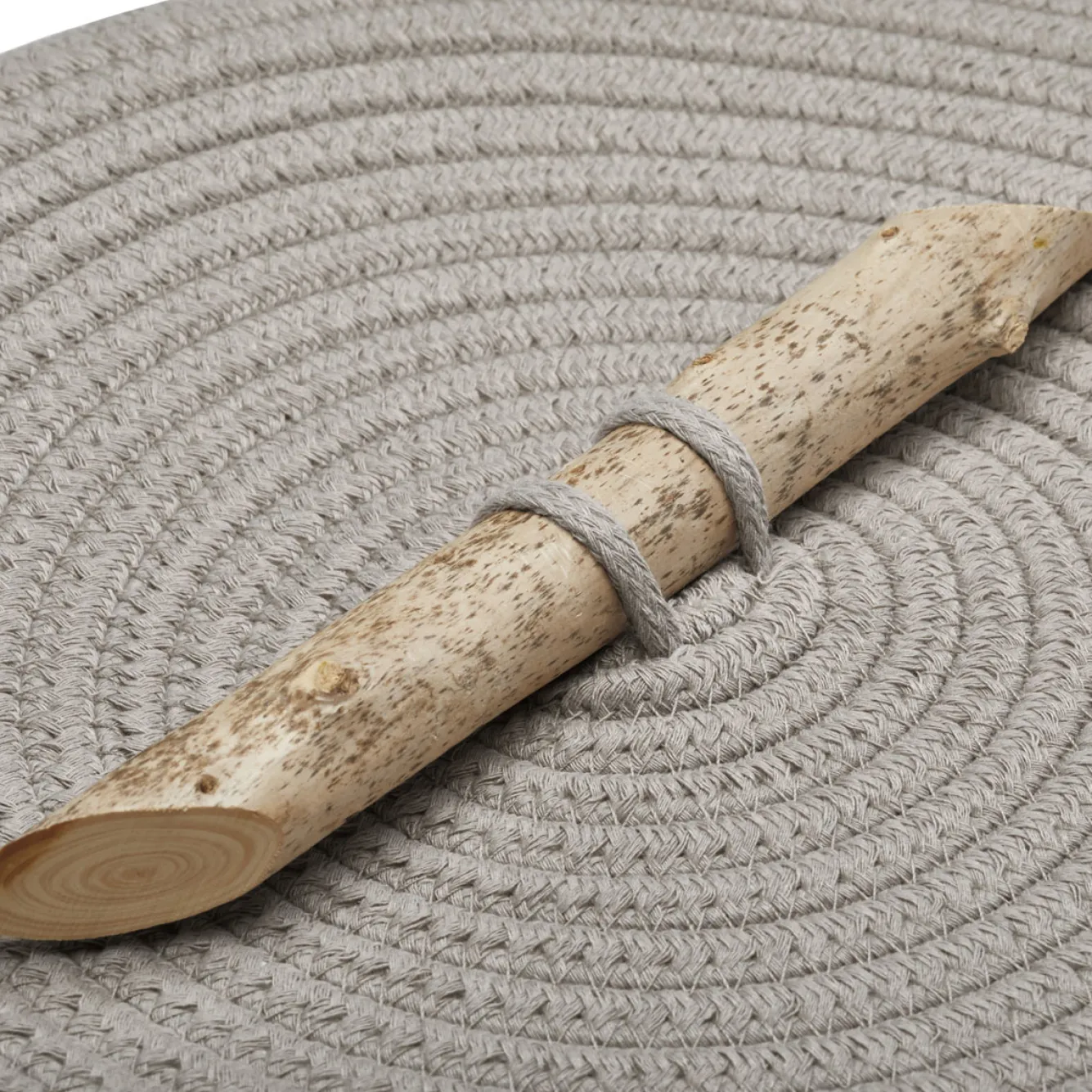 Aquanova Storage basket OTIS color Truffle-106 (beige / greige)