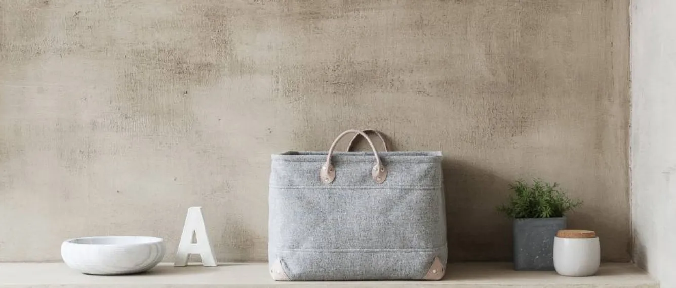 Aquanova Storage basket LUBIN Silver Gray-95 (Medium)