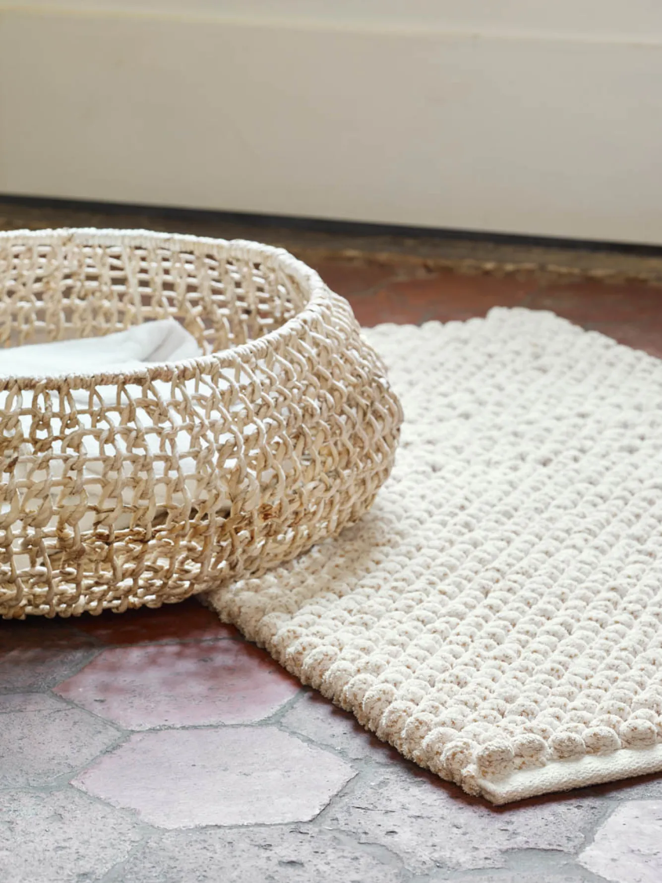 Aquanova Storage basket ABACA Beige (ABASBL-15)