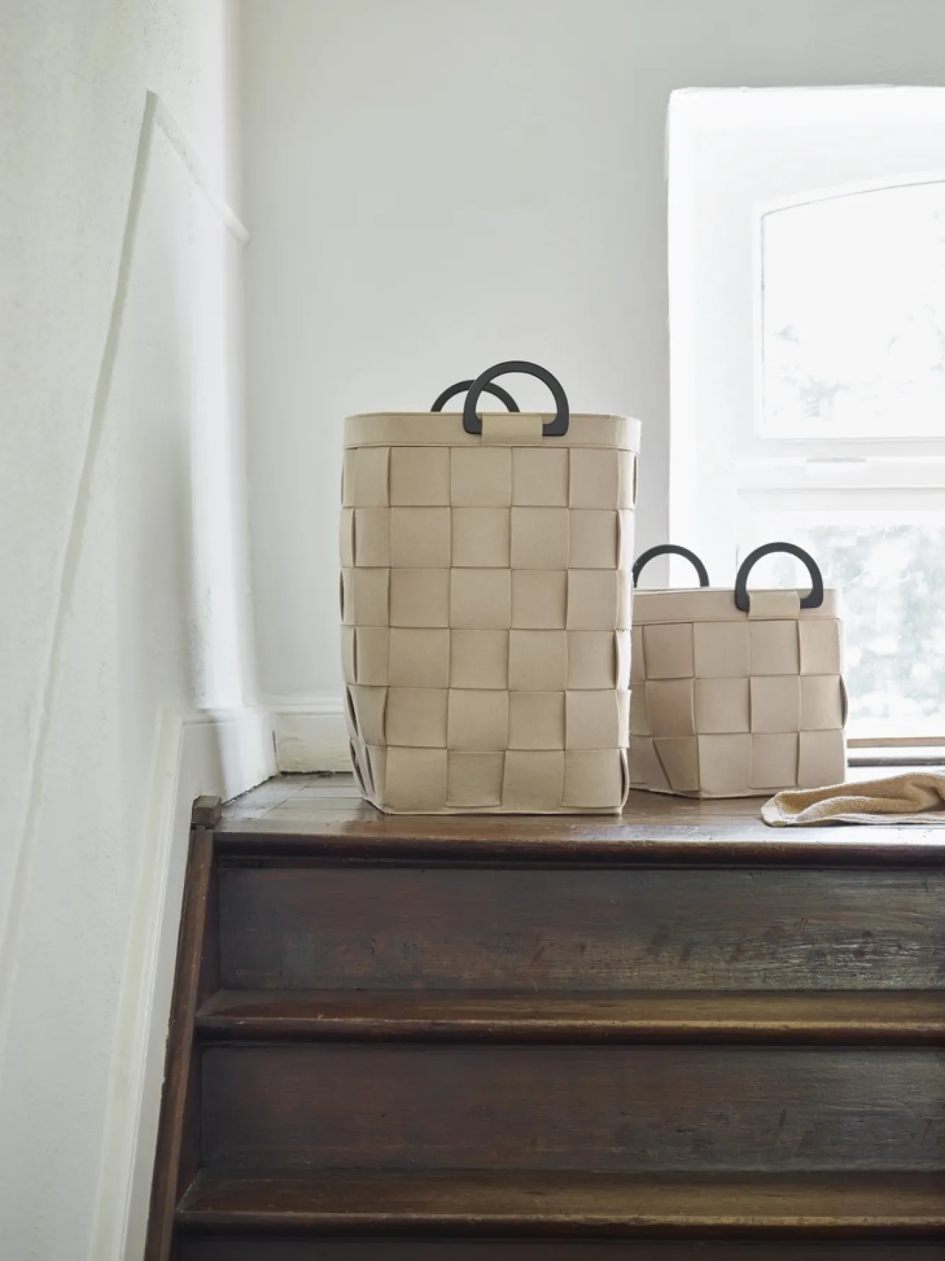 Aquanova Storage basket DIX color beige (DIXSBM-15)