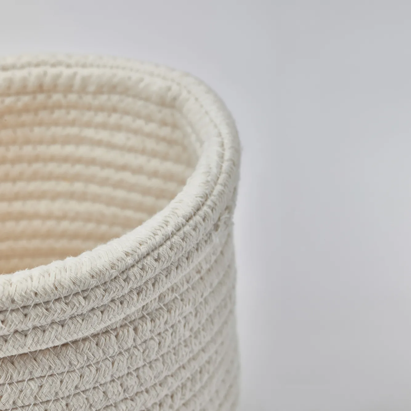 Aquanova Storage basket RENA color Ivory-10 (Small)