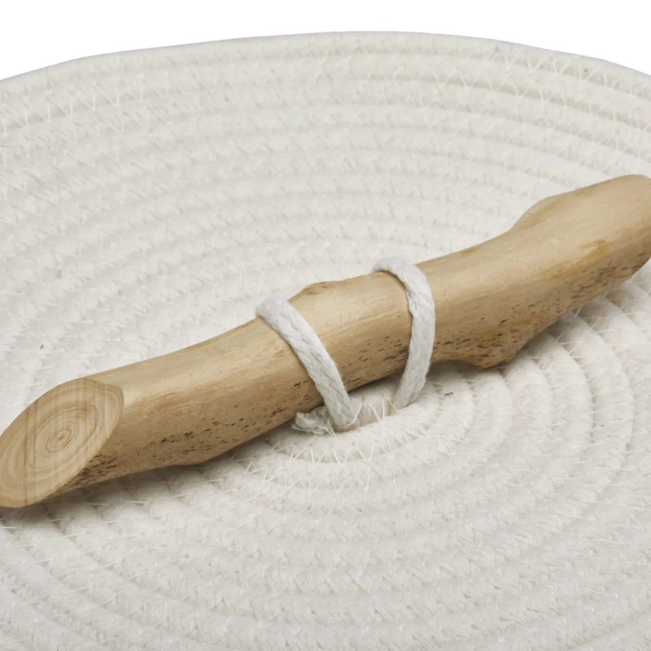 Aquanova Storage basket OTIS color Ivory-10 (ivory / white)