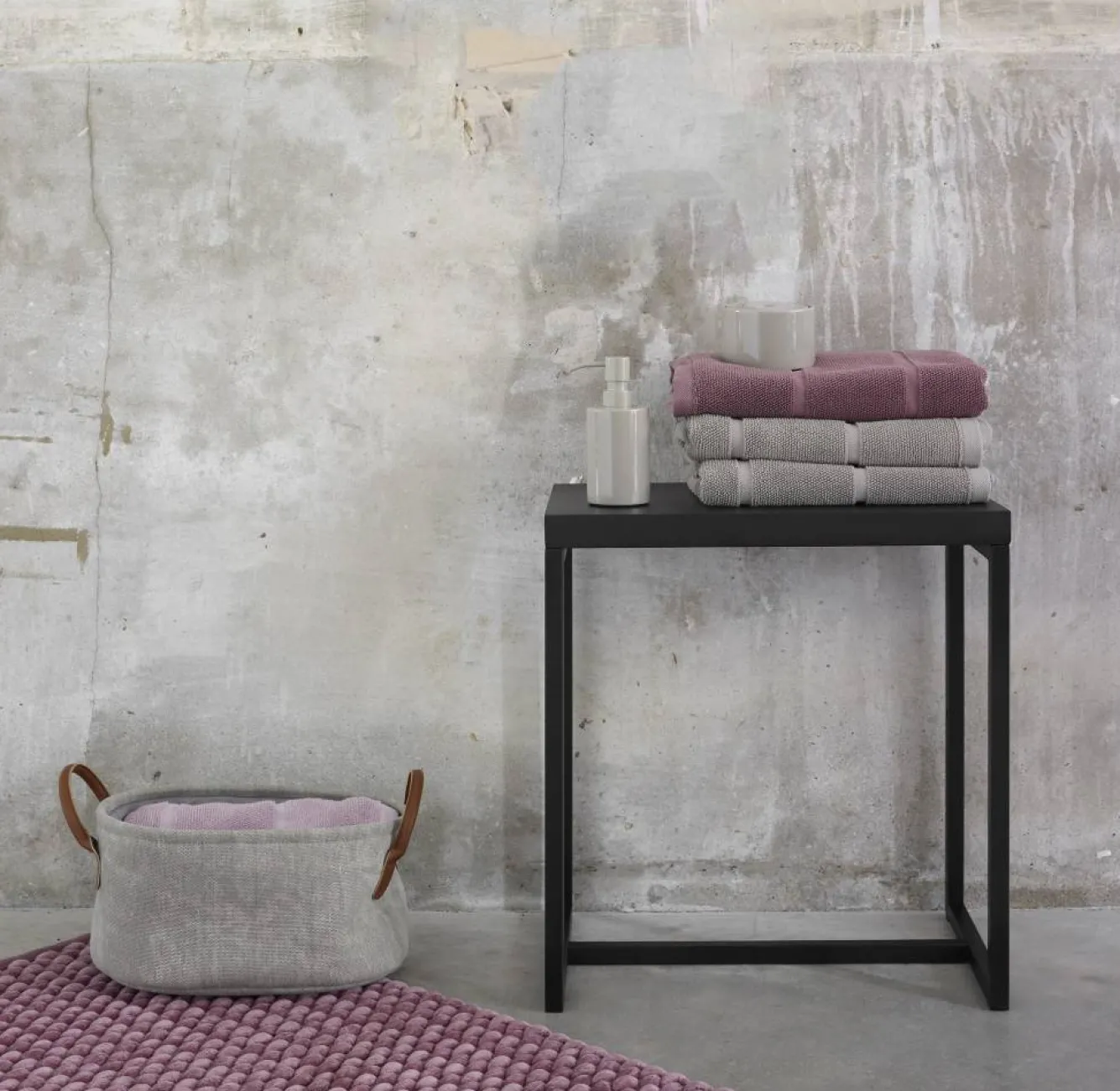 Aquanova Storage basket YORK color Sage Green-582 (green)