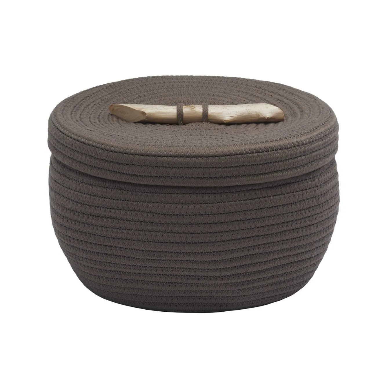 Aquanova Storage basket OTIS color Ash-109 (gray / gray-brown)