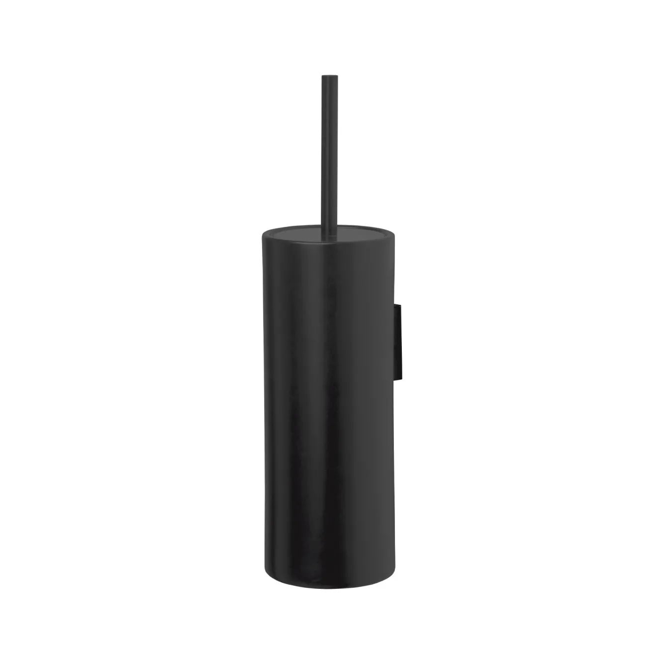 Aquanova Toilet brush holder FORTE wall, color black (FORBHW-09)