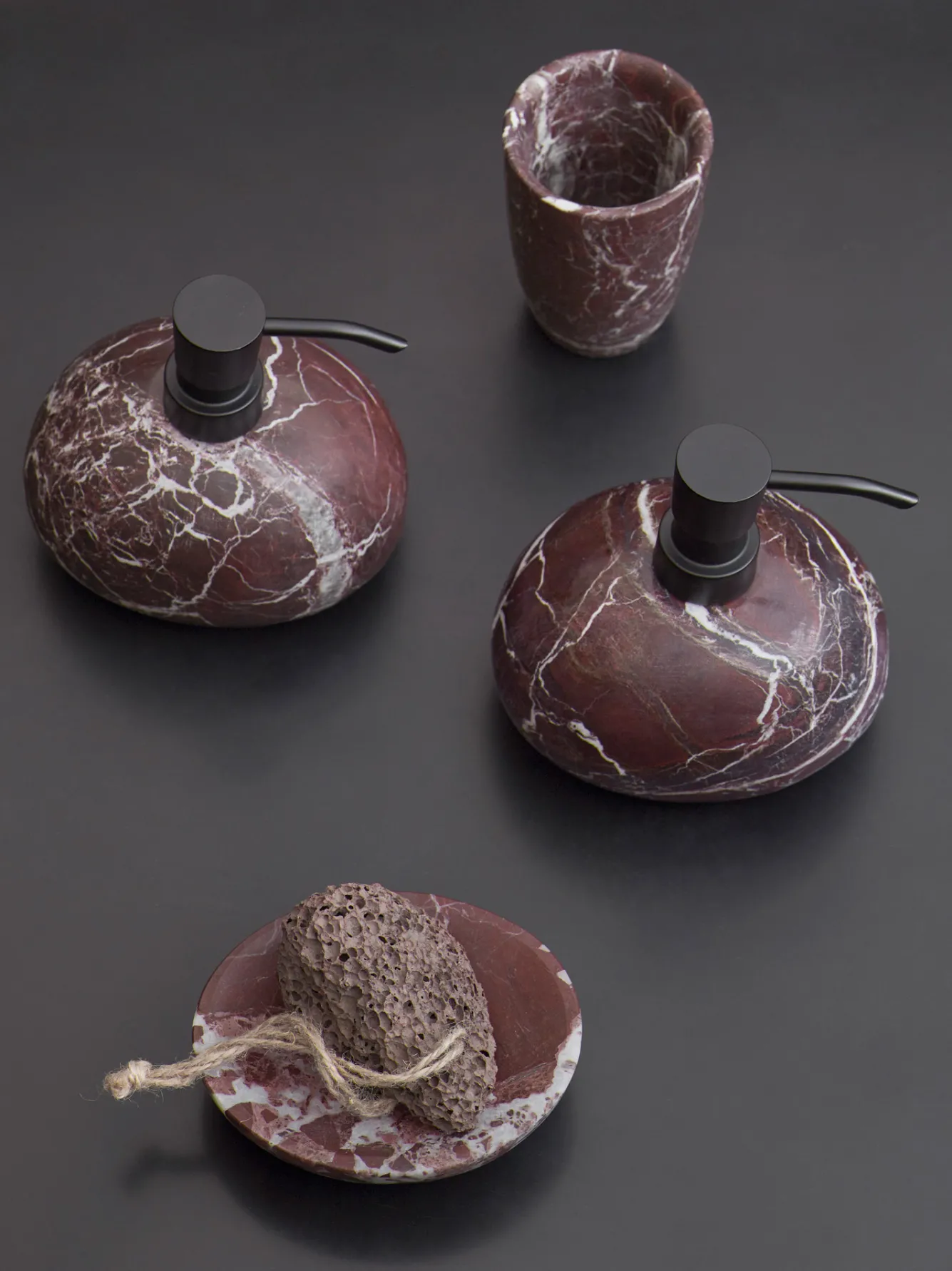 Aquanova Toilet brush holder MUNDO color Rosso (MUNBHR-559)