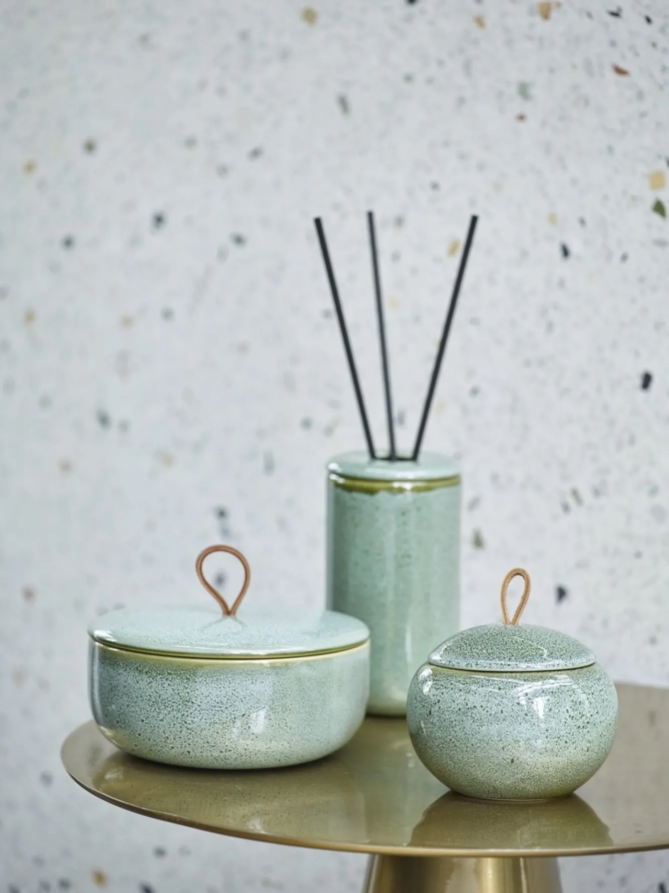 Aquanova Toilet brush holder UGO color Forest-269 (green)