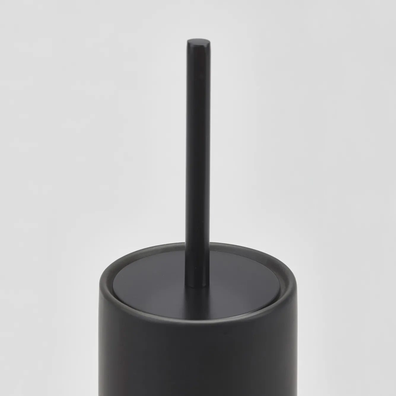 Aquanova Toilet brush holder FORTE color black (FORBHR-09)