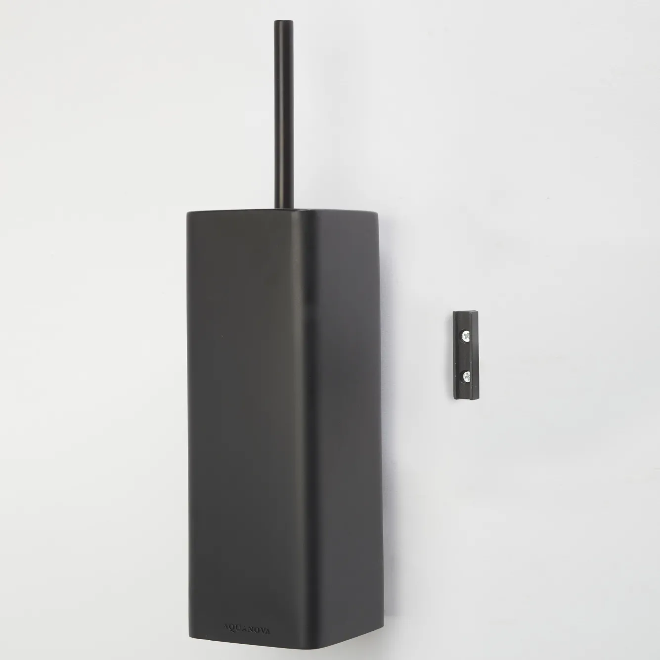 Aquanova Toilet brush holder wall KHANA color Black-09