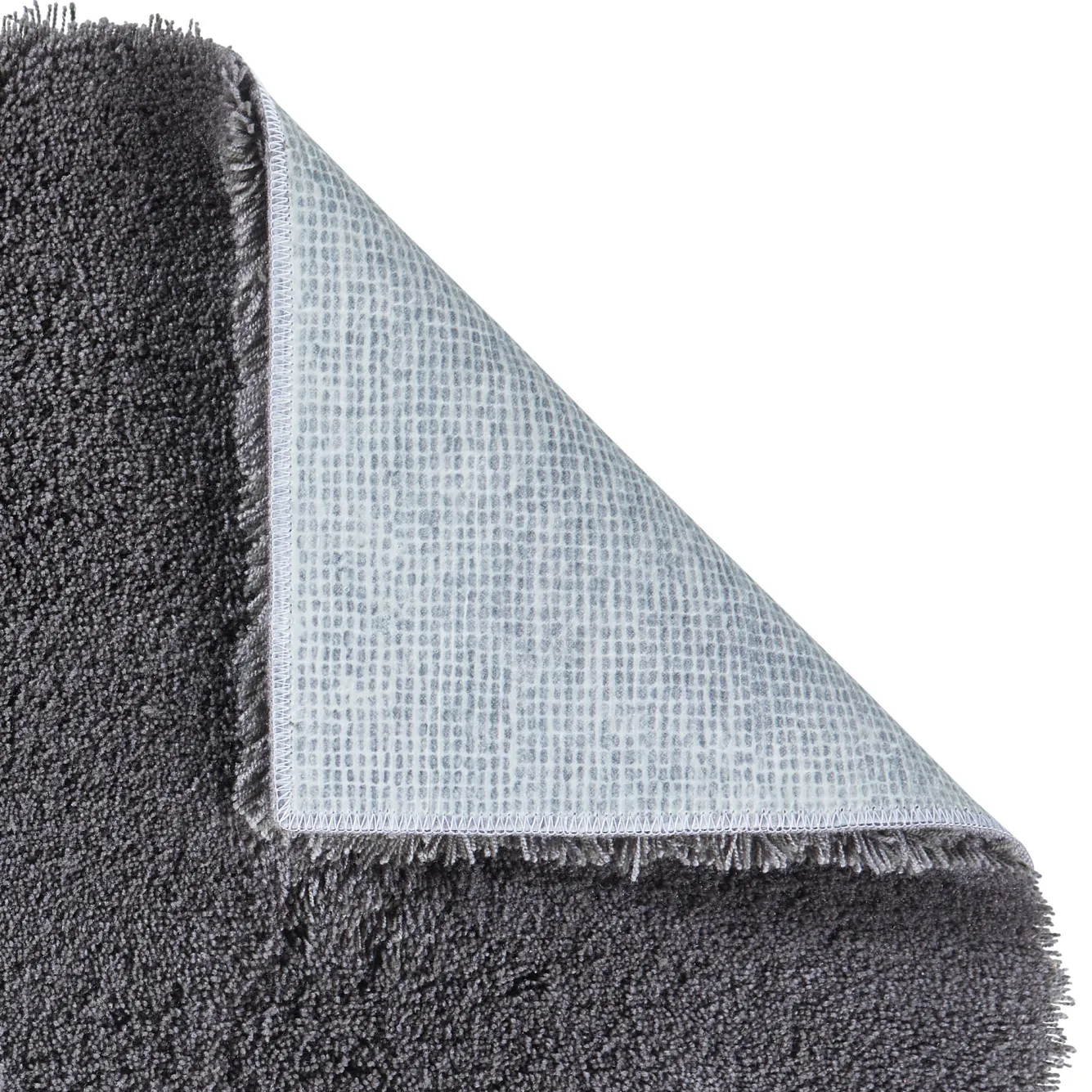 Aquanova Toilet mat with toilet cutout BELA color Dark Gray - 60x60 cm