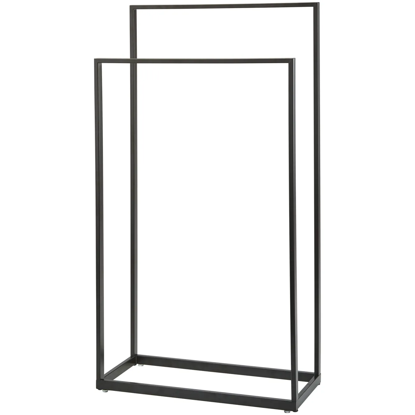 Aquanova Towel rack YURI black, height 83 cm (YURTLH-09)